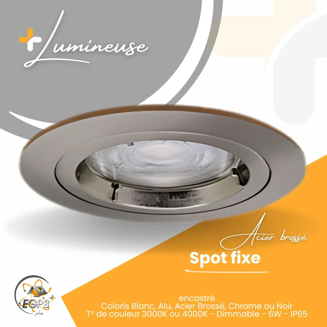 +Lumineuse - Spot Fixe - RE2020 - EGPB+