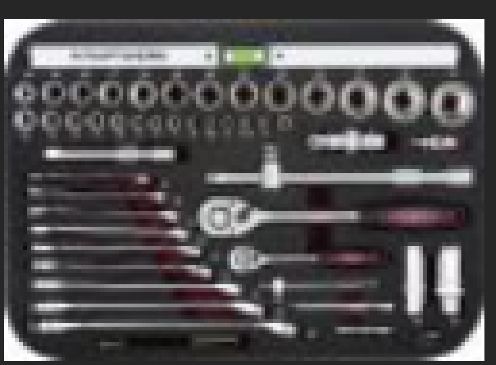 Malette de 170 outils professionnels KRAFTWERK