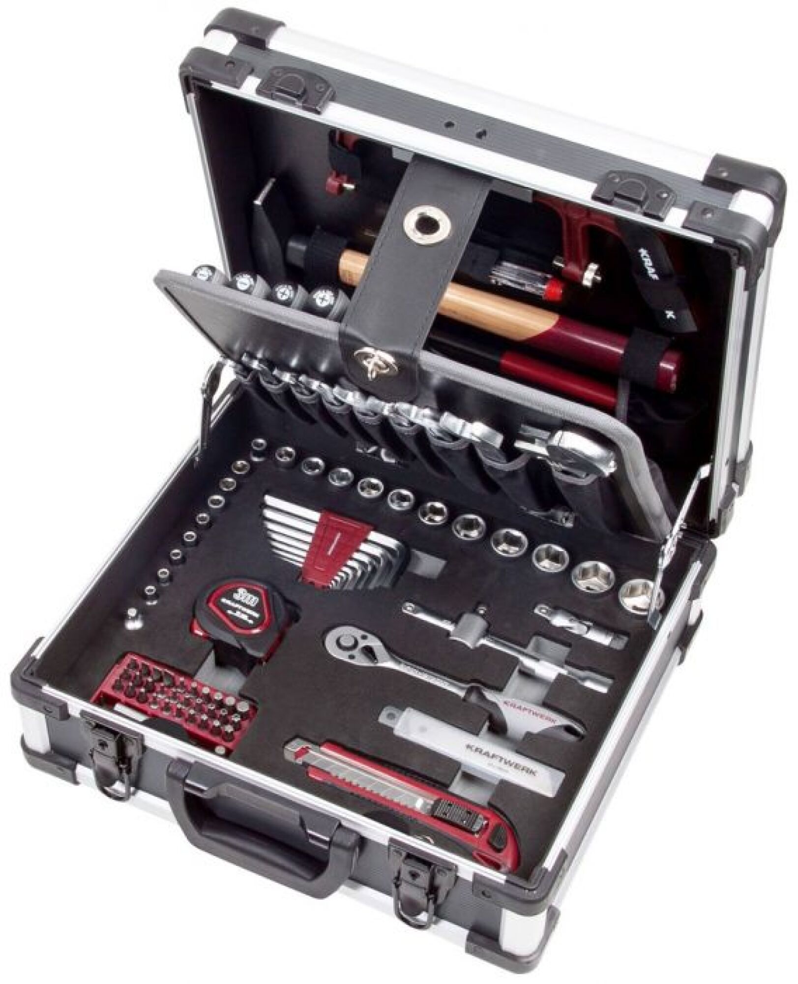 Coffret d'outils, B143 1/4″ + 3/8″ – 102 pcs KRAFTWERK