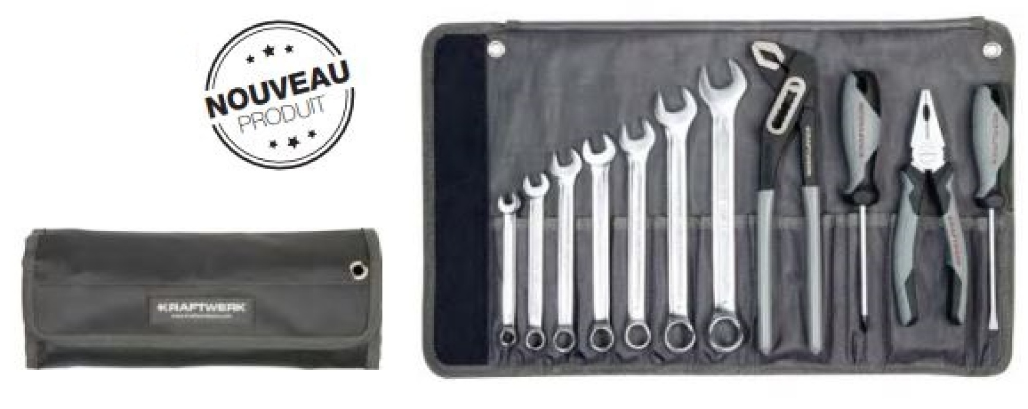 Sacoche d'outils Basic Line 11 pcs KRAFTWERK