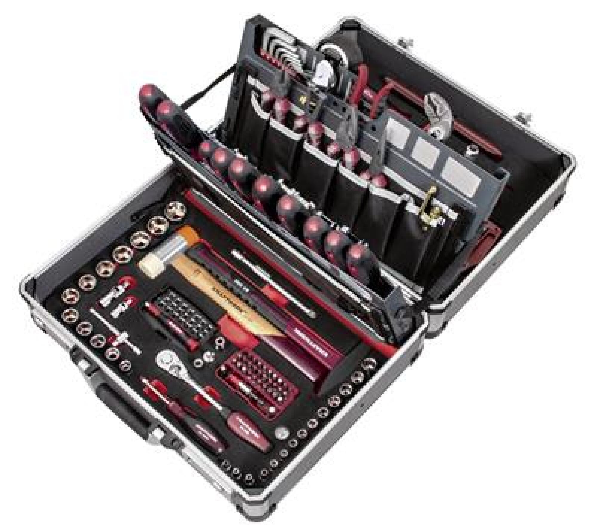 Coffret 154 outils  3/8″-1/4″, P500 KRAFTWERK