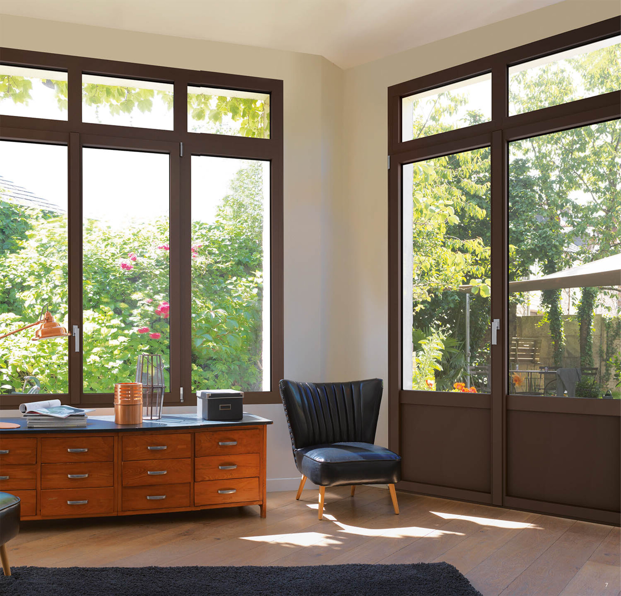 Fenêtre aluminium 2 vantaux