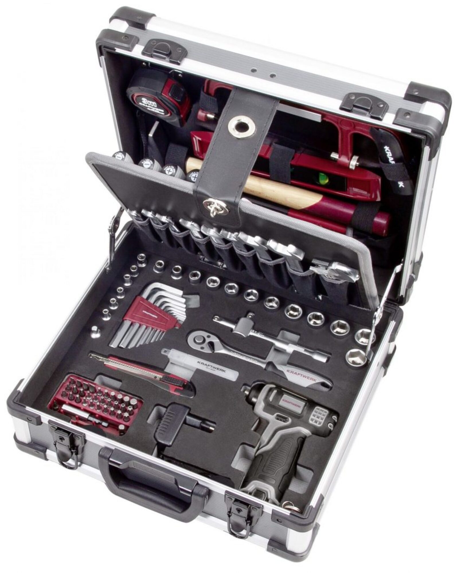 Coffret d'outils (152), 1/4″ + 3/8″ , 104 pcs KRAFTWERK BASIC-LINE