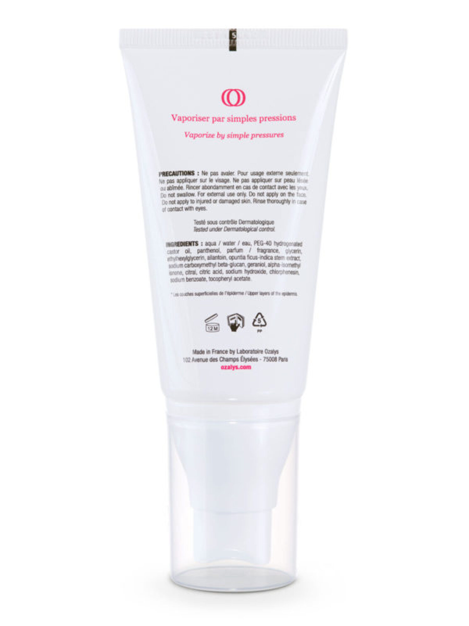 Brume hydratante corps - soin caresse