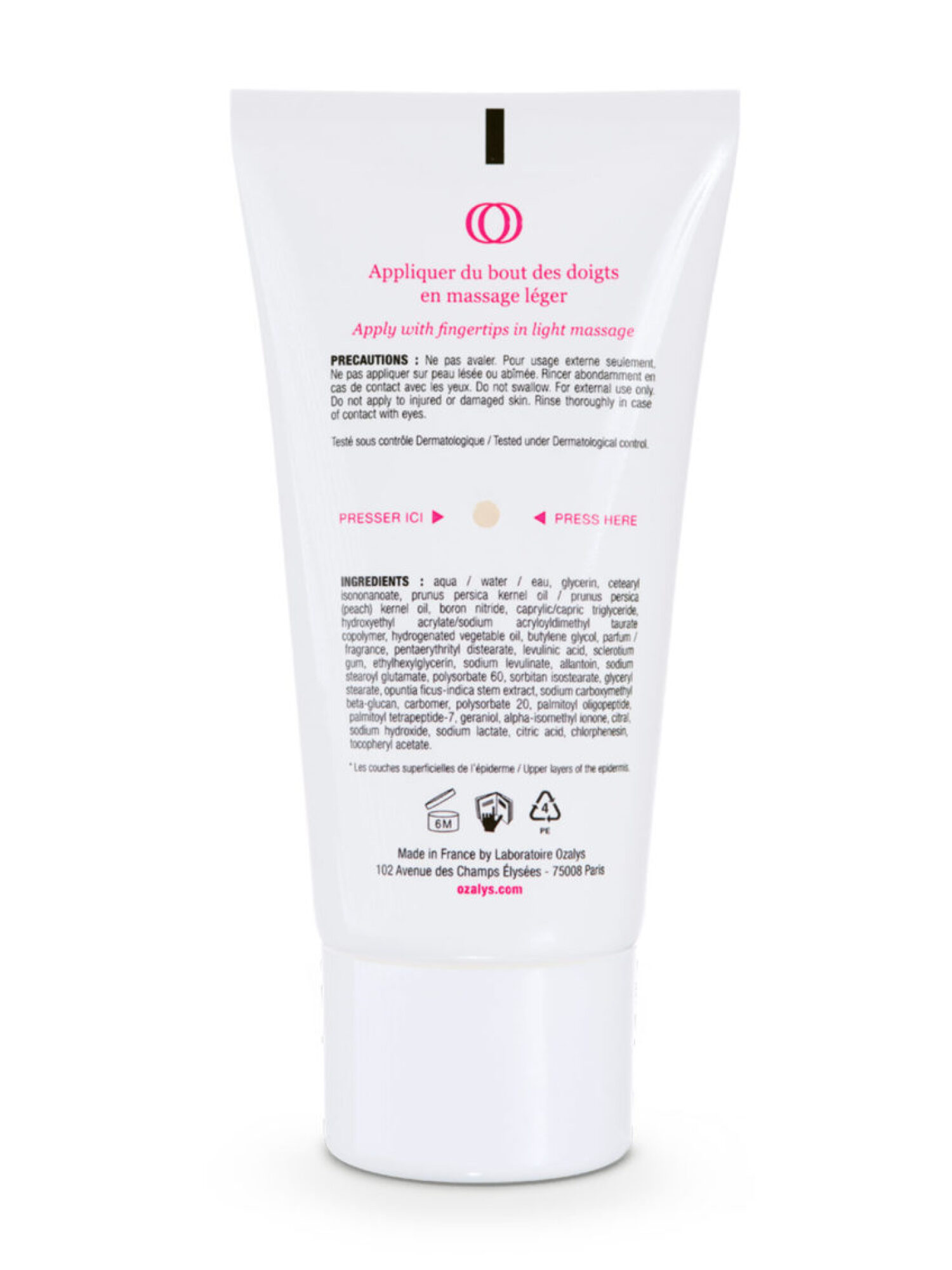 Soin corps hydratant joue et nuit - soin précieux