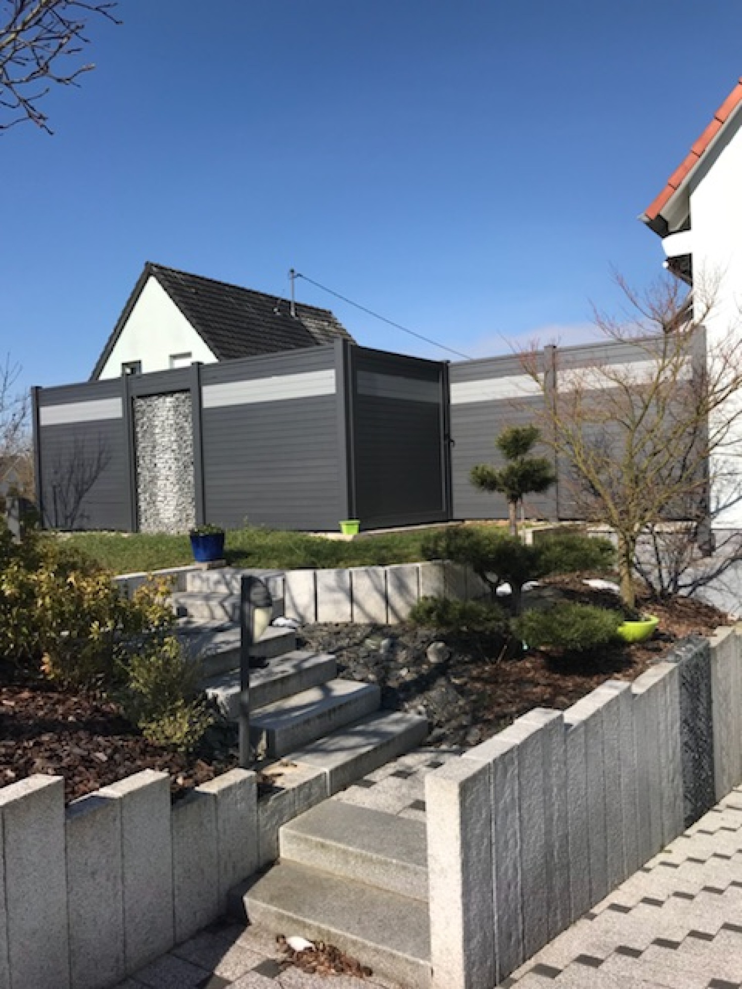 Fourniture et pose clôture aluminium