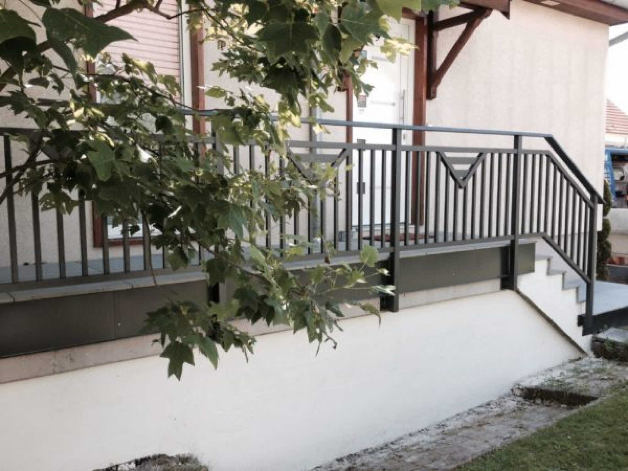 Fourniture et pose garde-corps aluminium