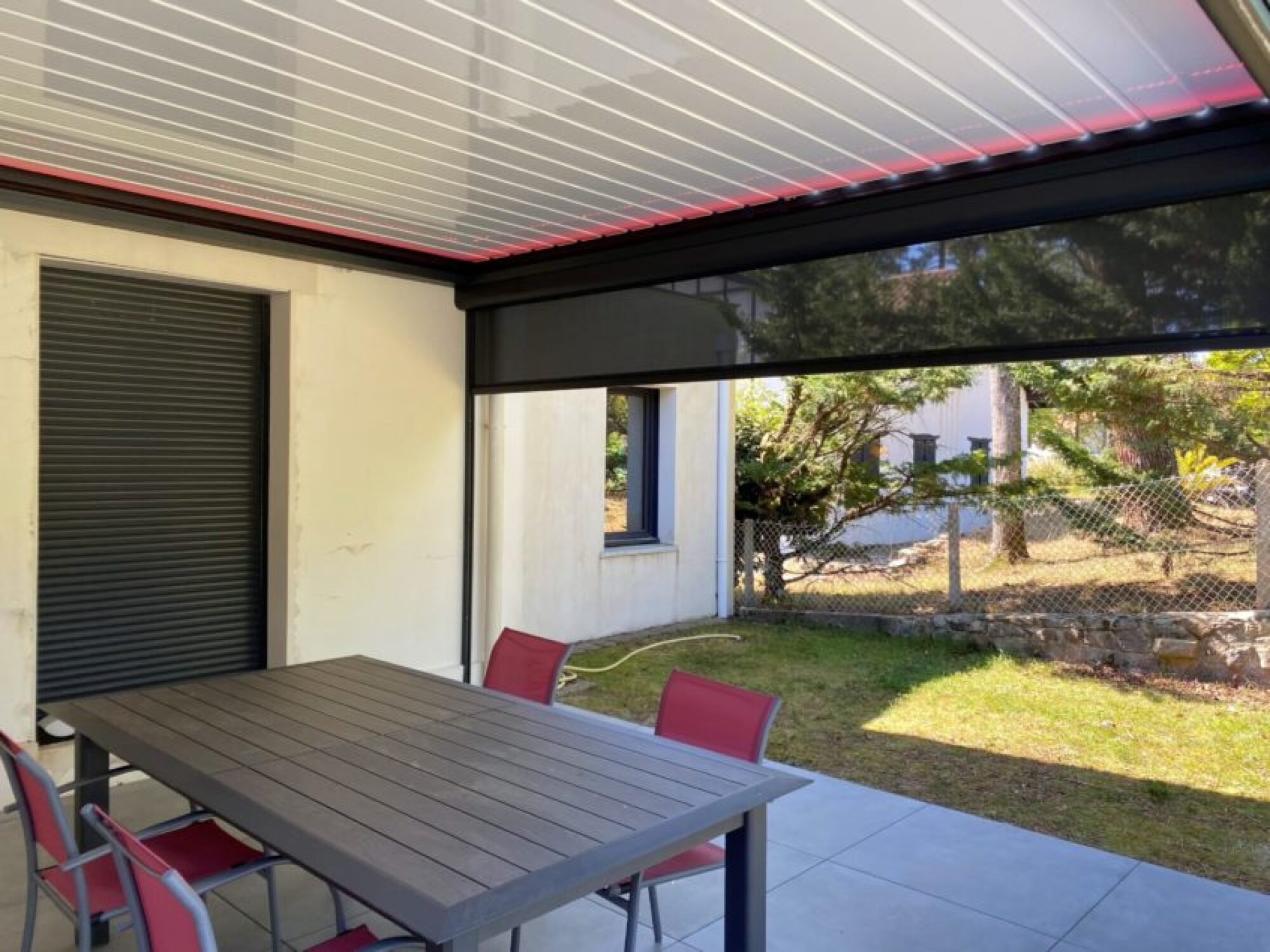 Installation pergolas bioclimatique sur mesure