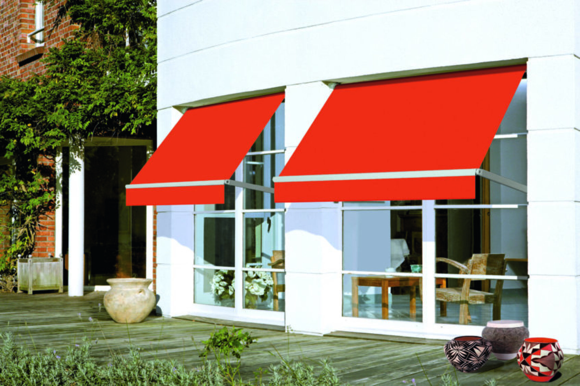 Installation store bannette à projection sur mesure