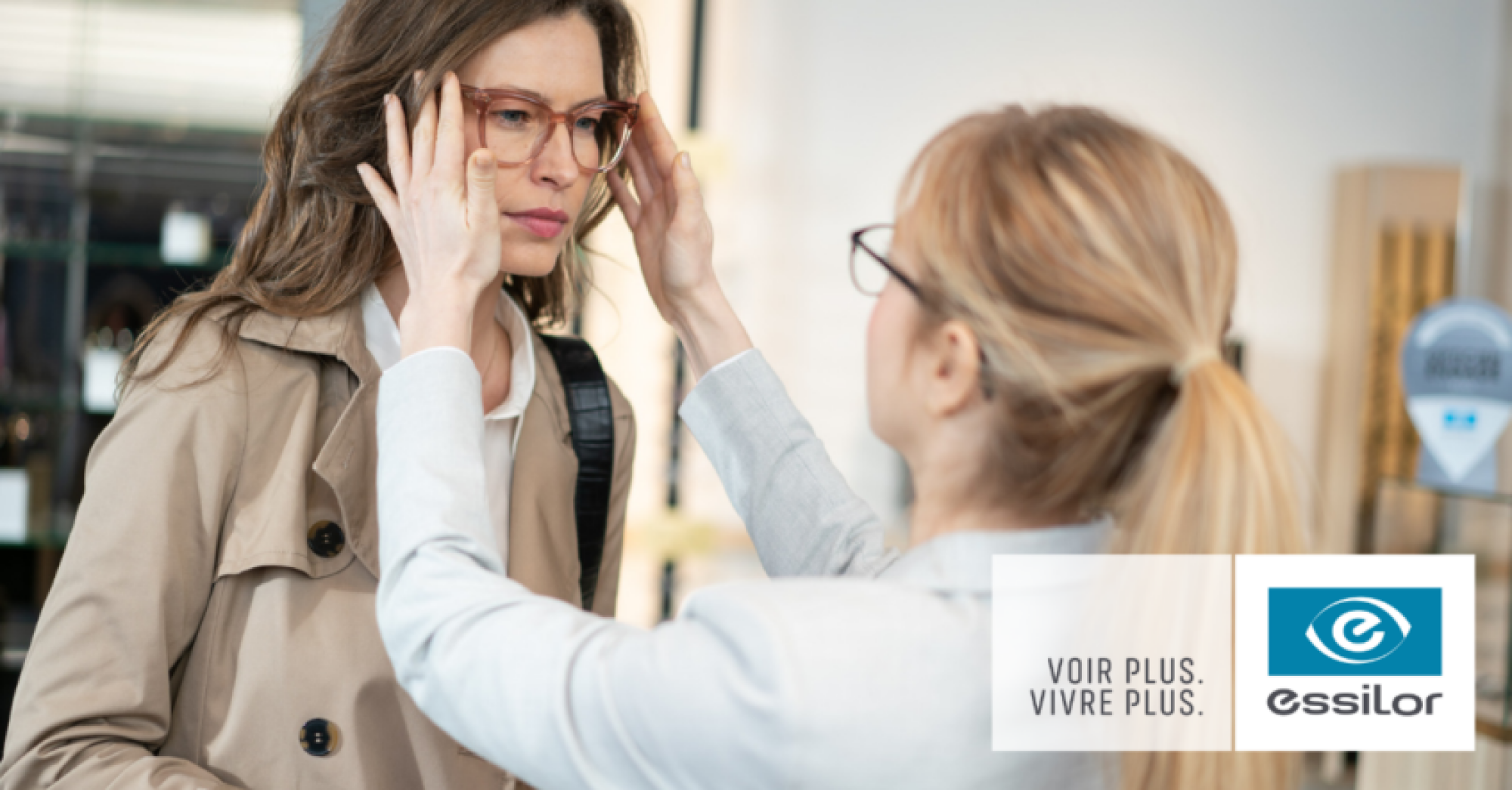 Livraison de nouvelle paire de lunettes