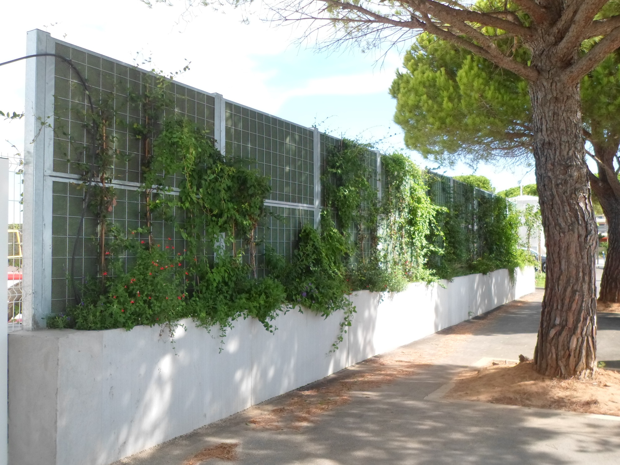 Mur antibruit modulaire