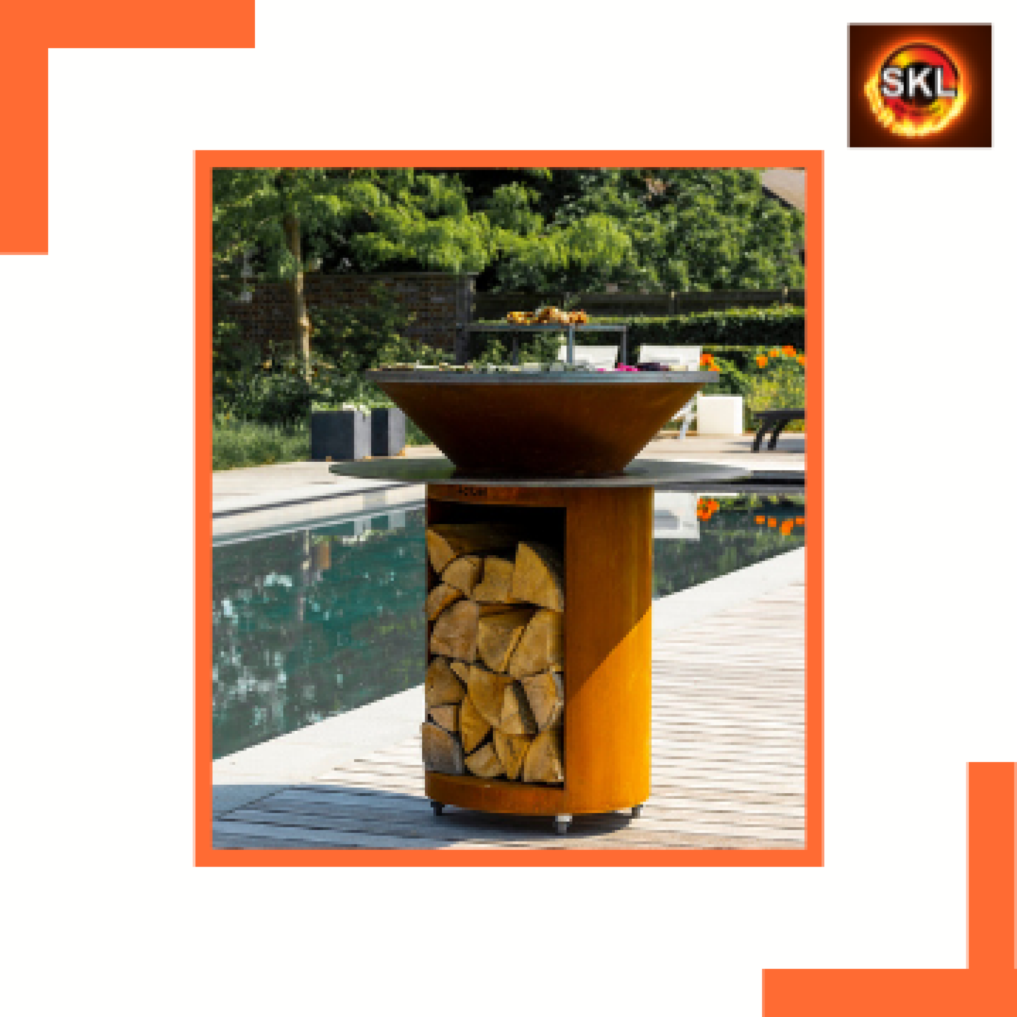 Plancha rondo 980 actuel outdoor