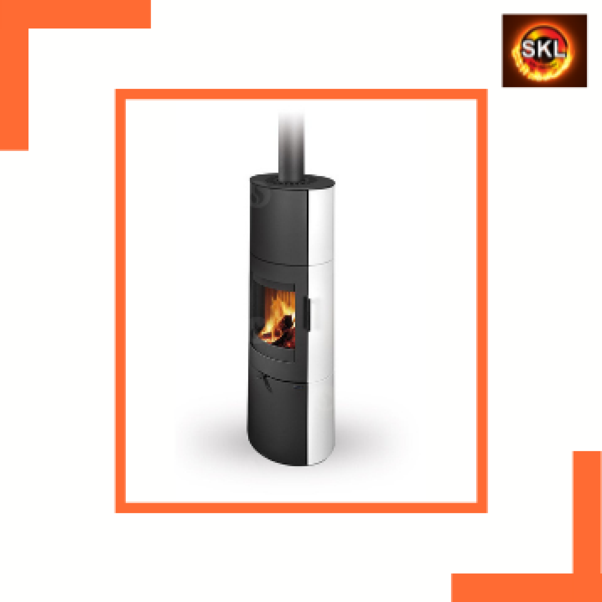 Poêle à bois Lugo 01 céramique