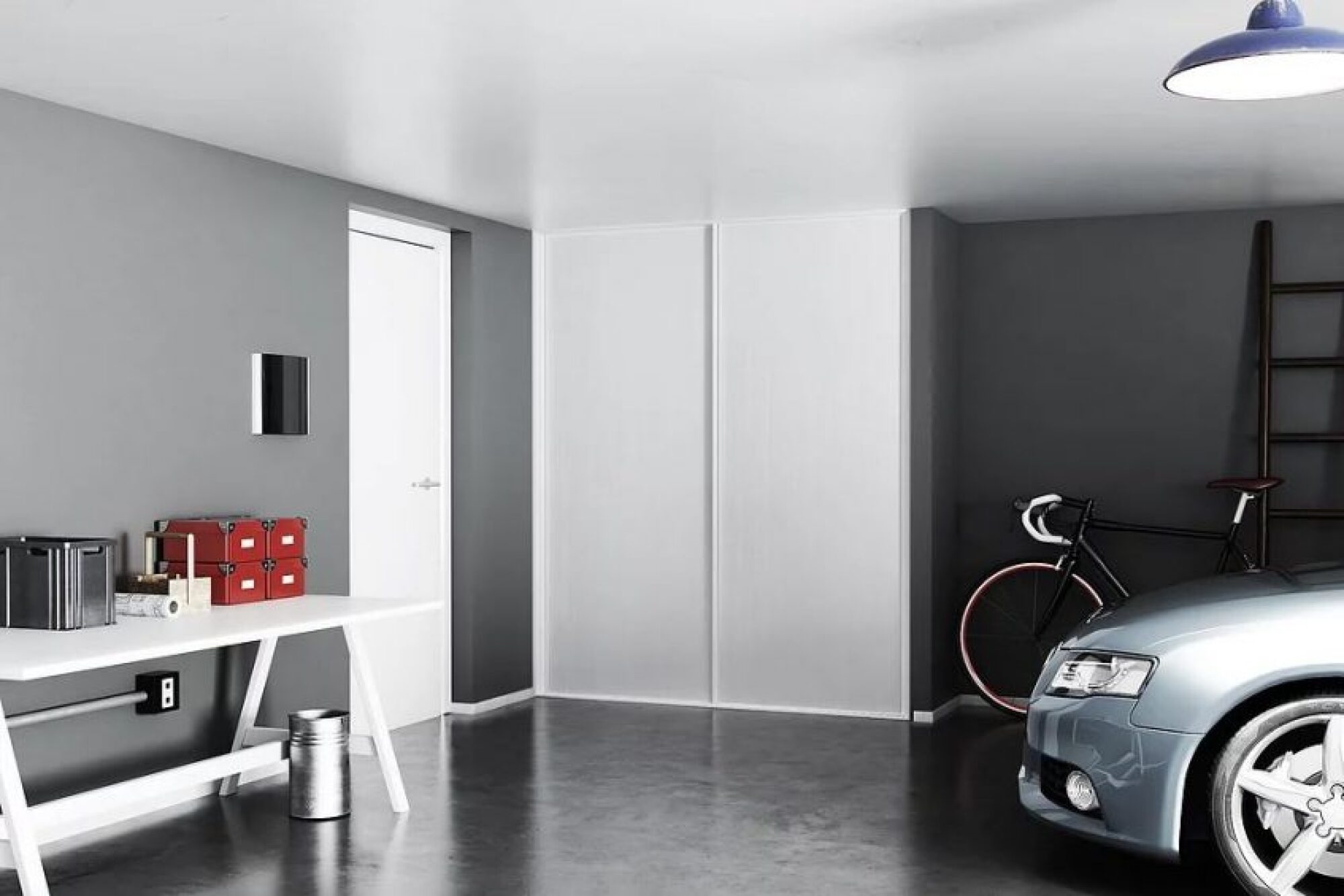 Porte de placard coulissante