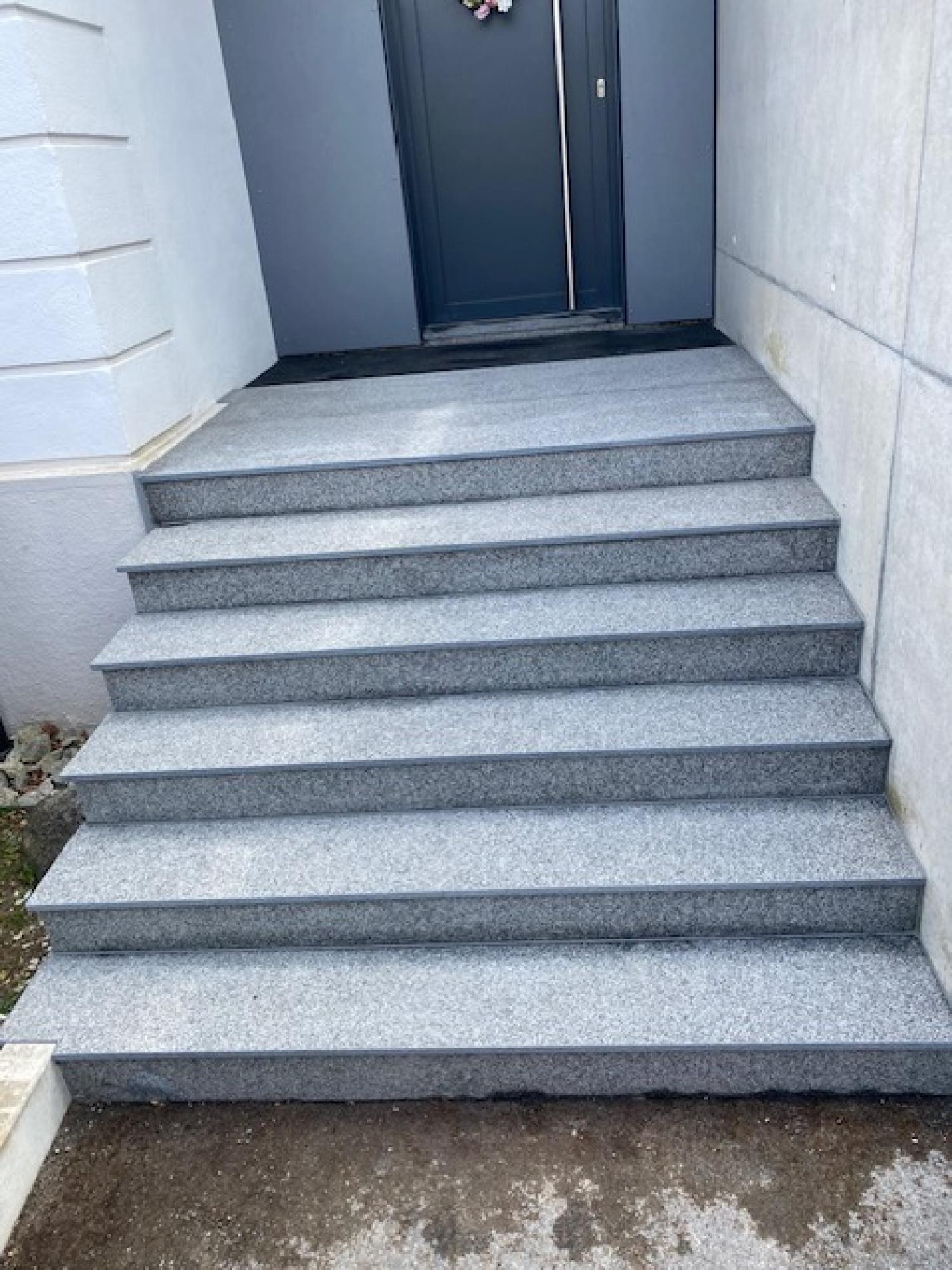 Pose de carrelage extérieur