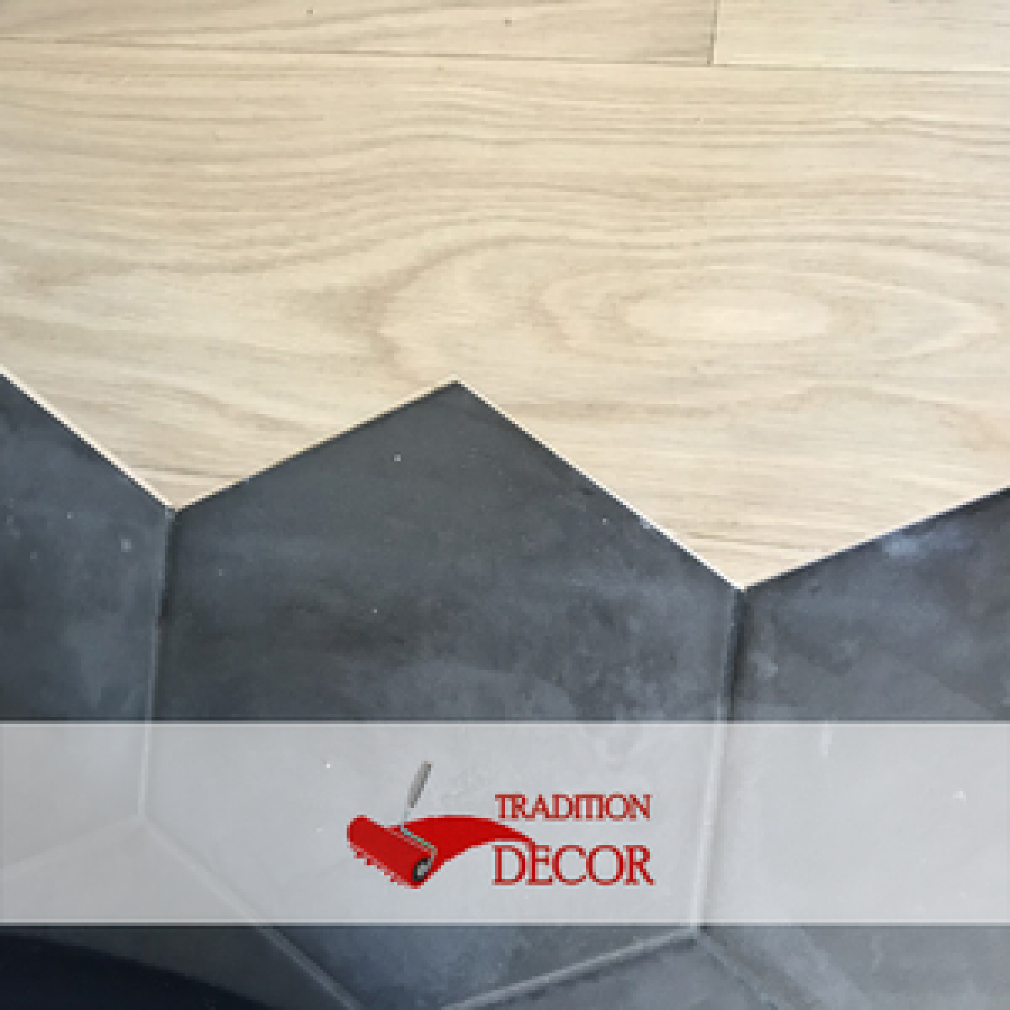 Pose de parquet en bois massif