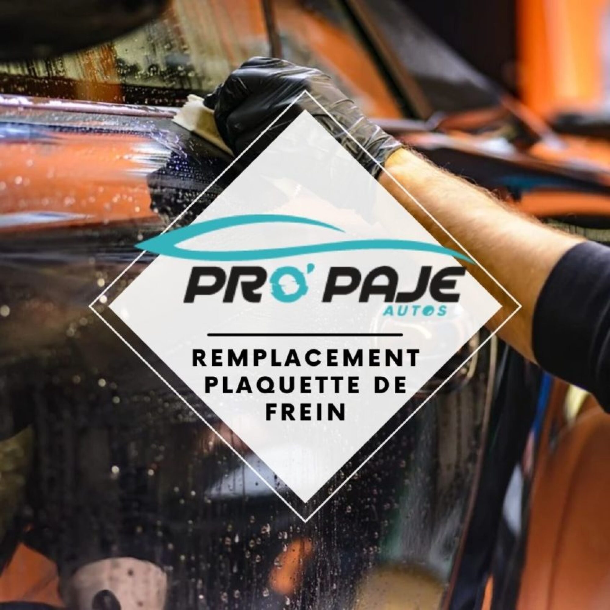 Remplacement plaquette de frein