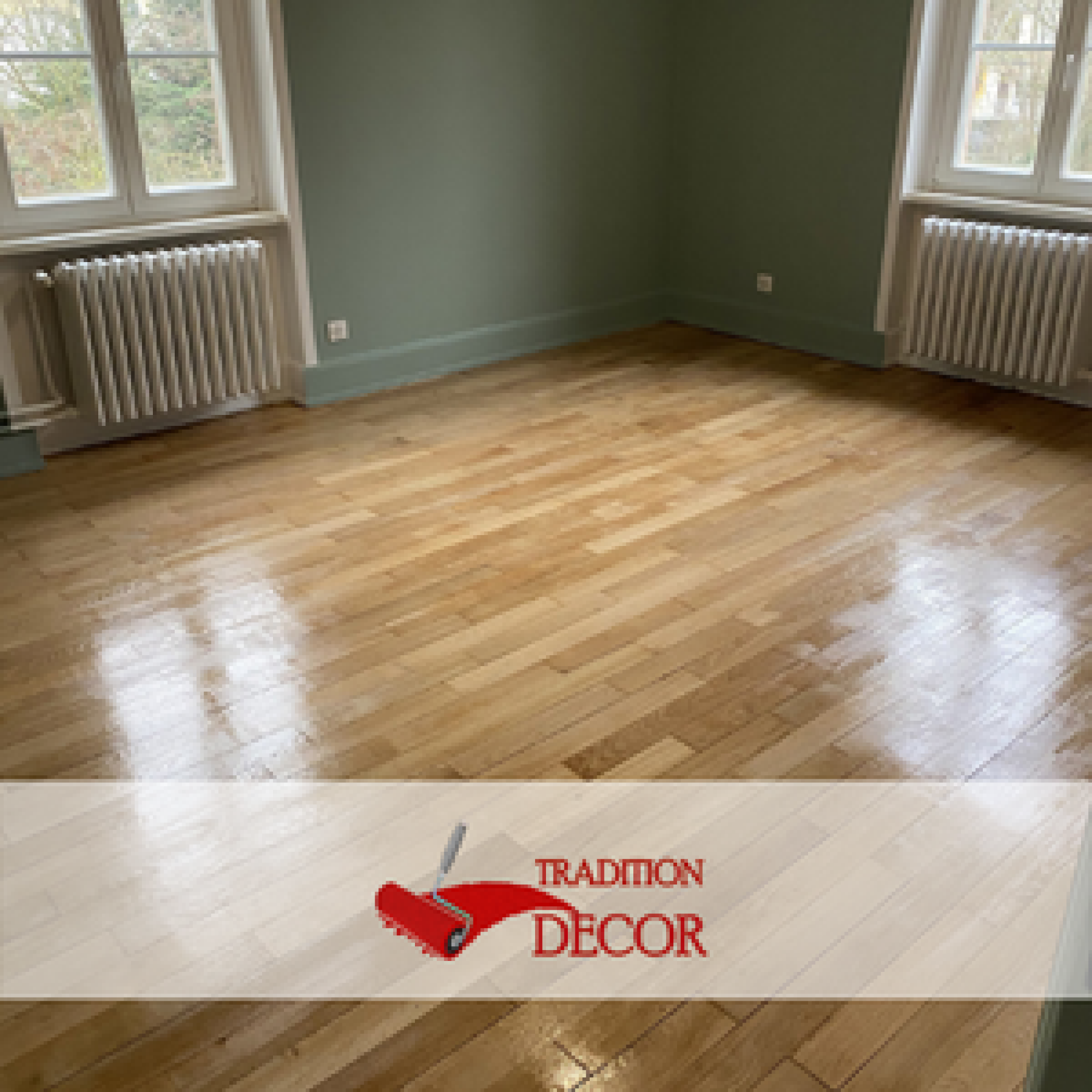 Vitrification de parquet