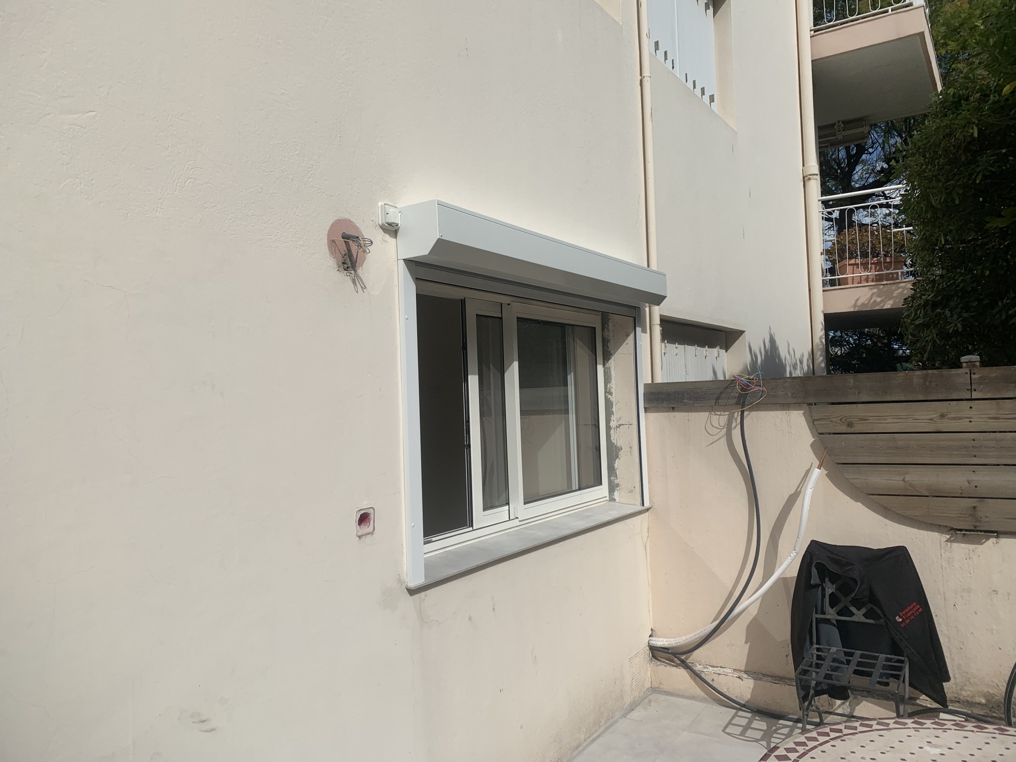 Volet roulant monobloc électrique