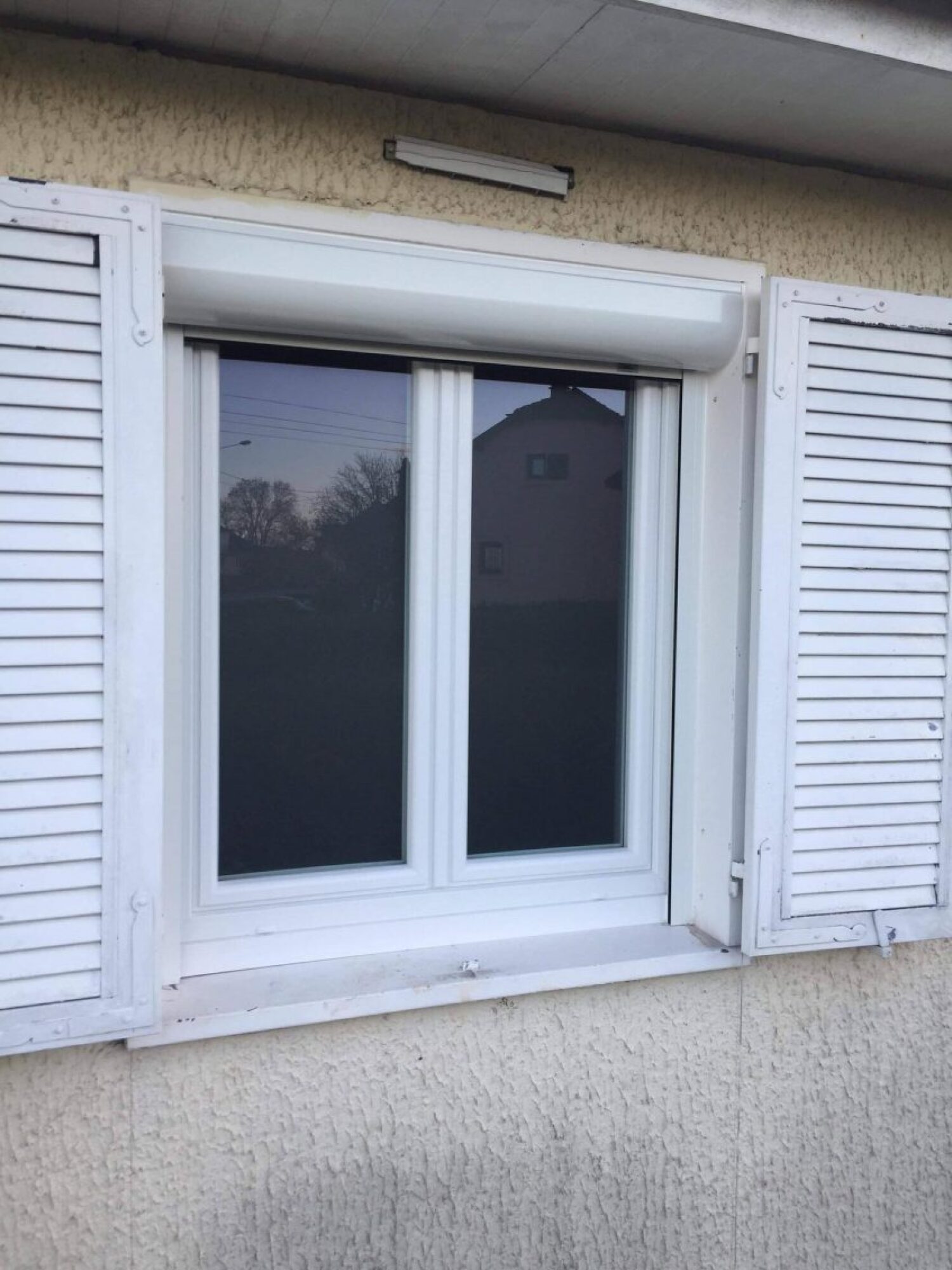 Volet roulant PVC à sangle