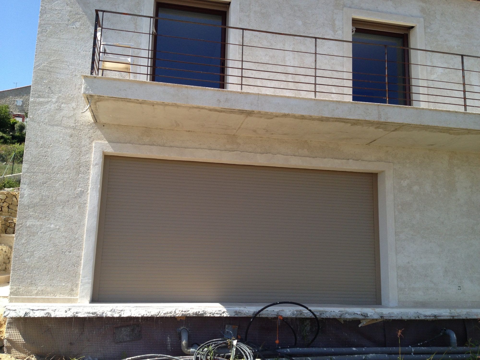 Volet roulant traditionnel électrique