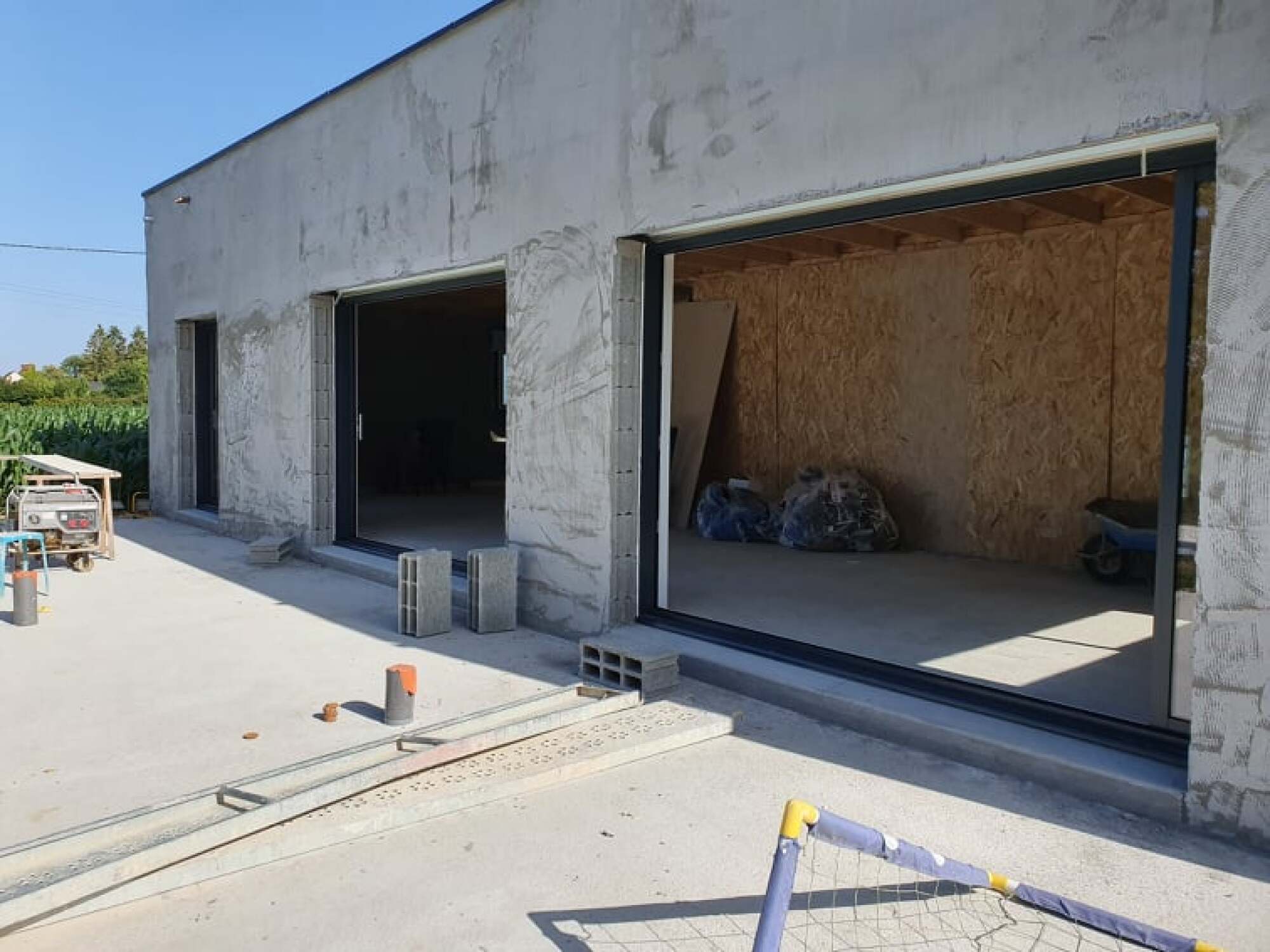 Création extension de maison