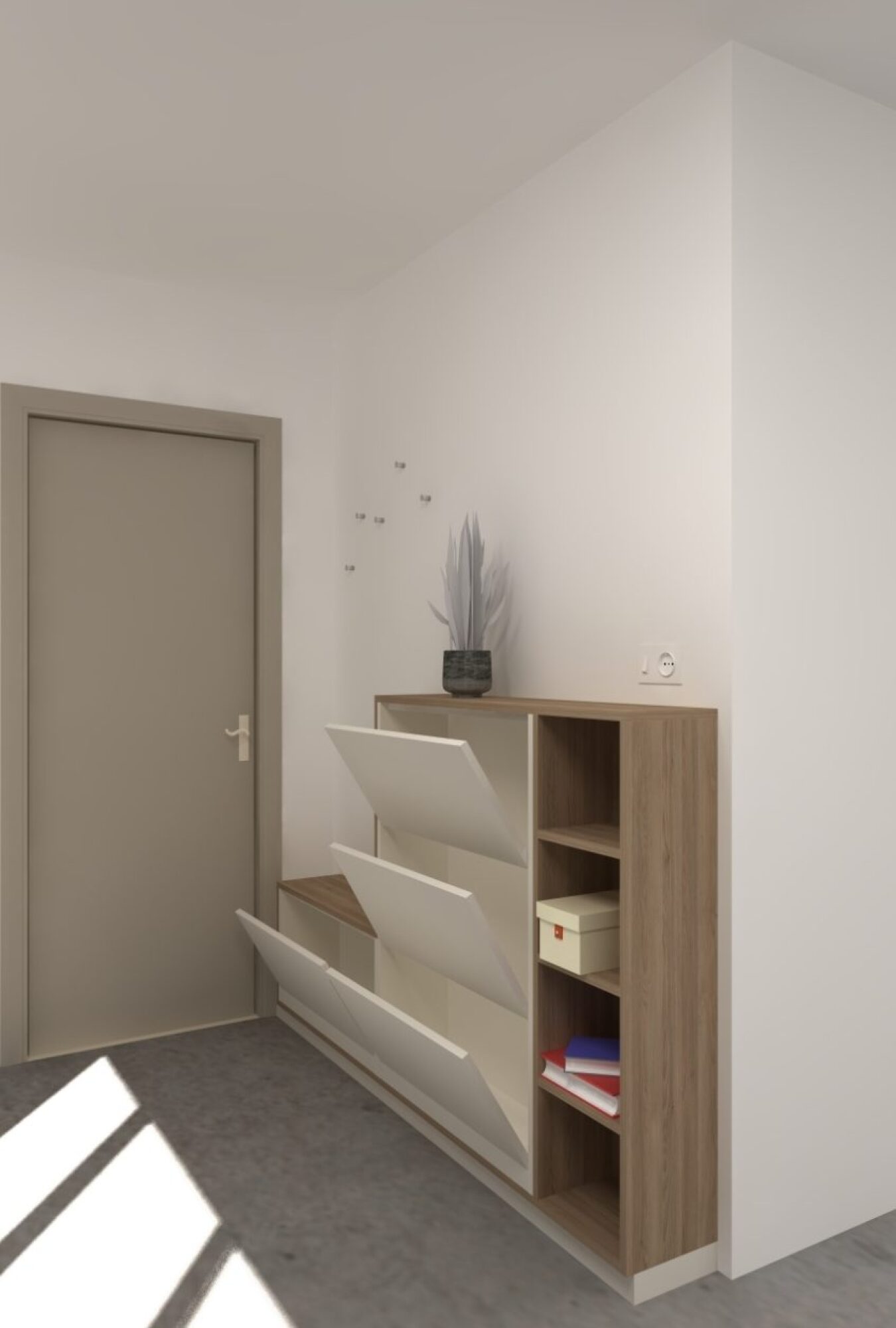 Création sur mesure meuble chaussure