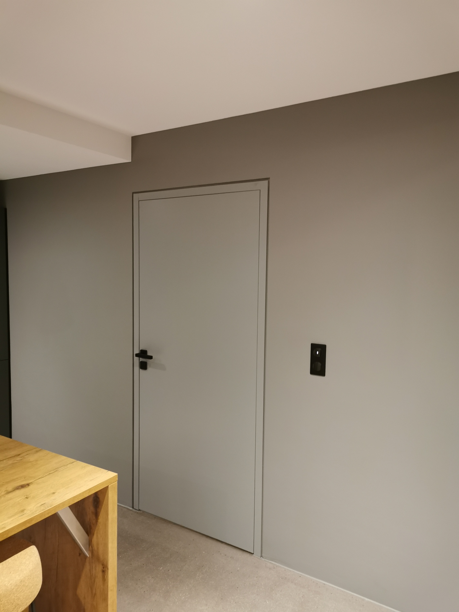 Création sur mesure porte intérieure