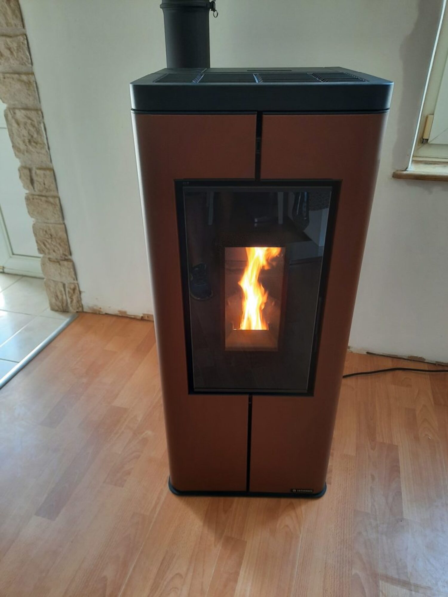 Fourniture et pose de poêle à granulé CS thermos Sirmione