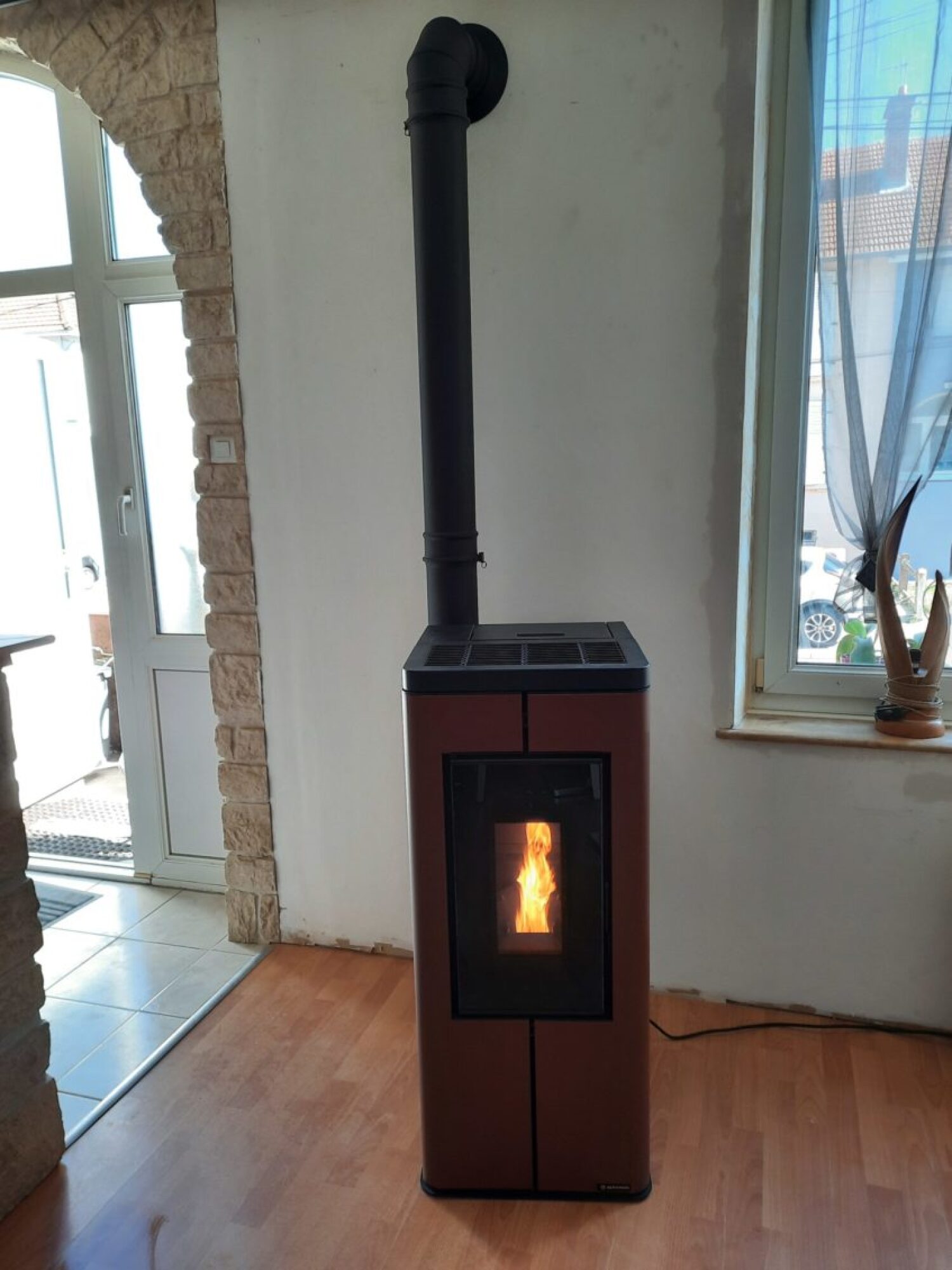 Fourniture et pose de poêle à granulé CS thermos Sirmione