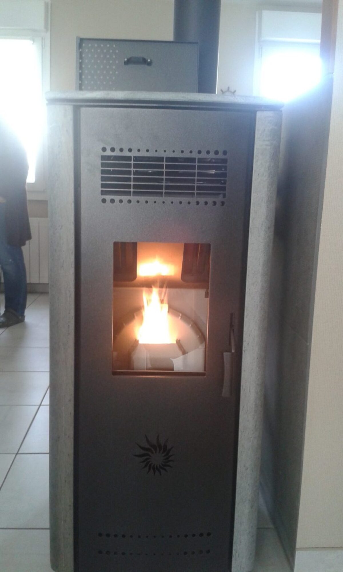 Fourniture et pose de poêle à granulé CS thermos Trendy