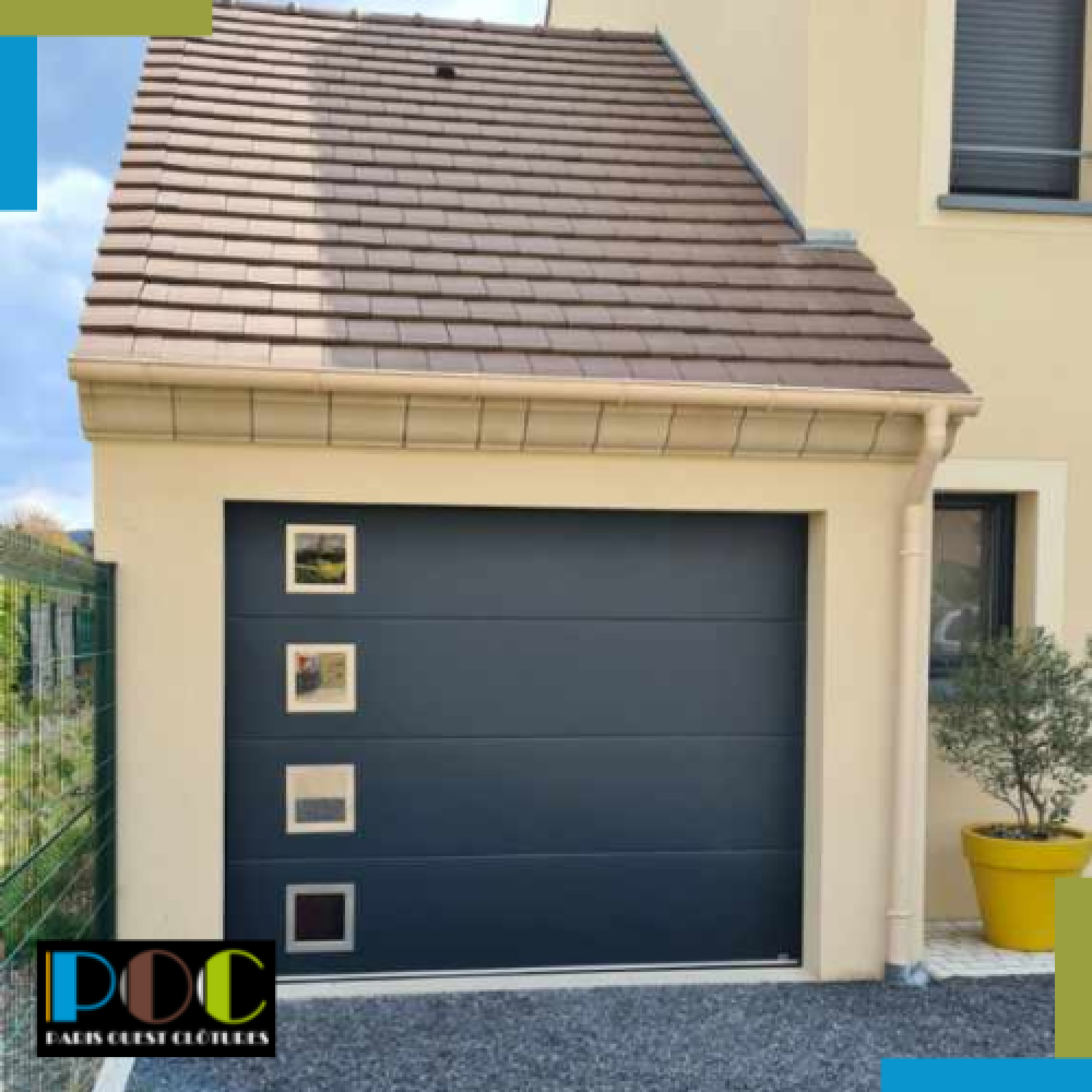 Fourniture et pose de porte de garage