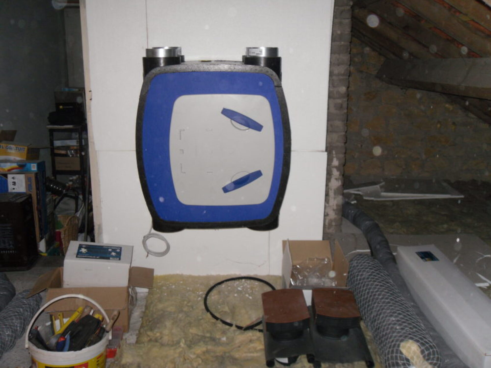 Fourniture et pose VMC double flux Atlantic Unelvent Hellios