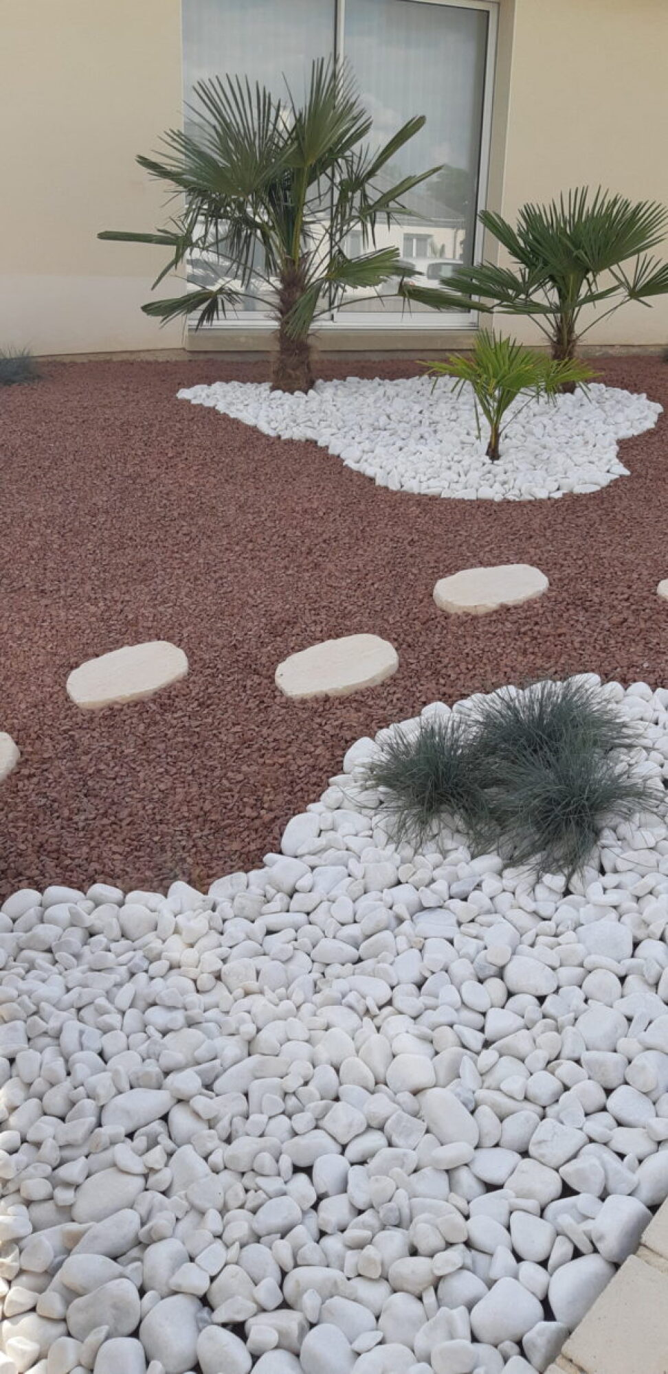 Granulat, Galet pour décoration massifs