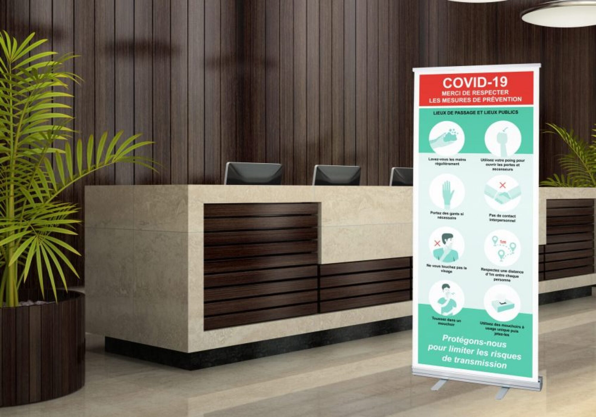 Pack covid rollup/flamme