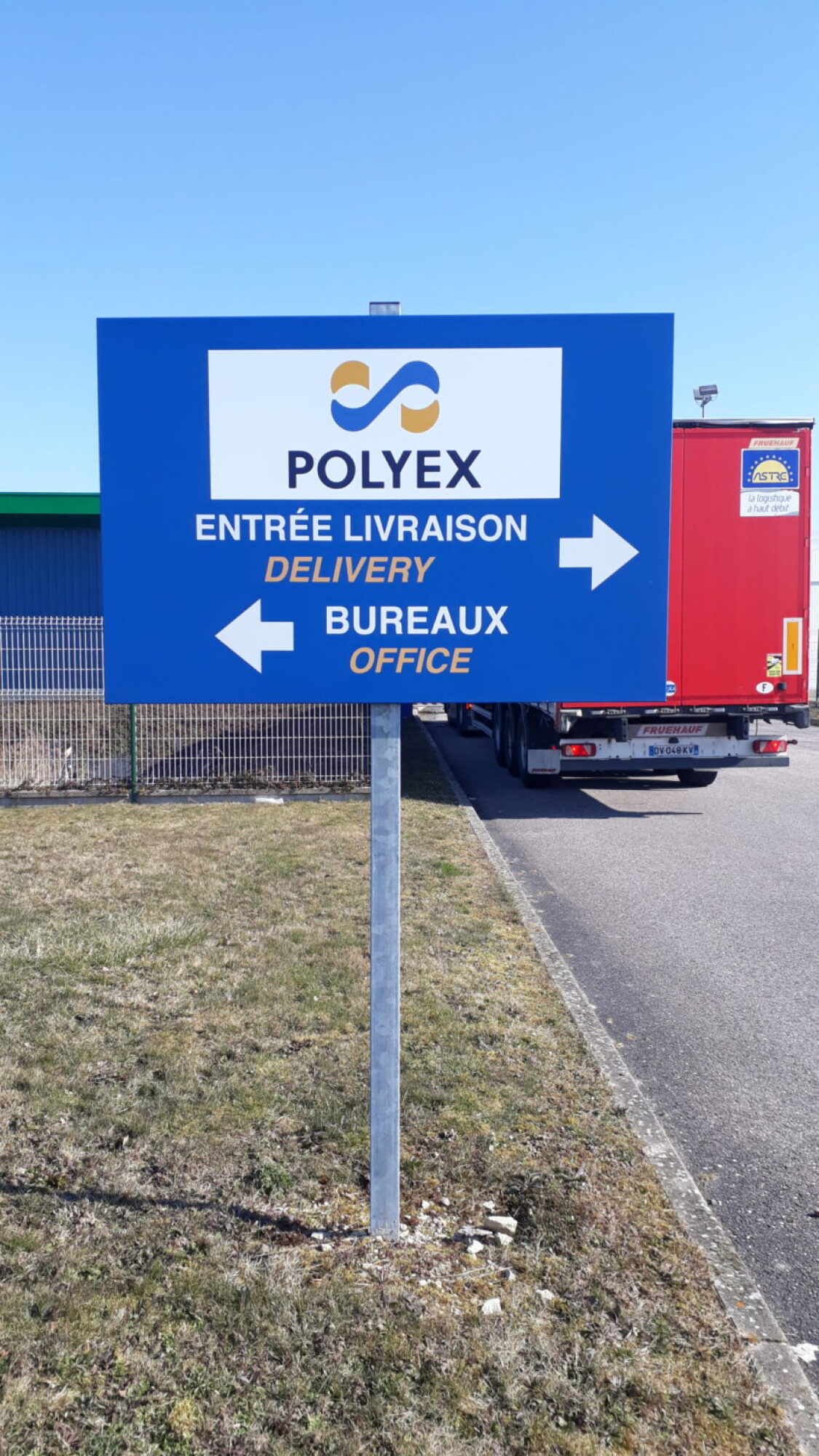 Panneaux signalétique extérieur