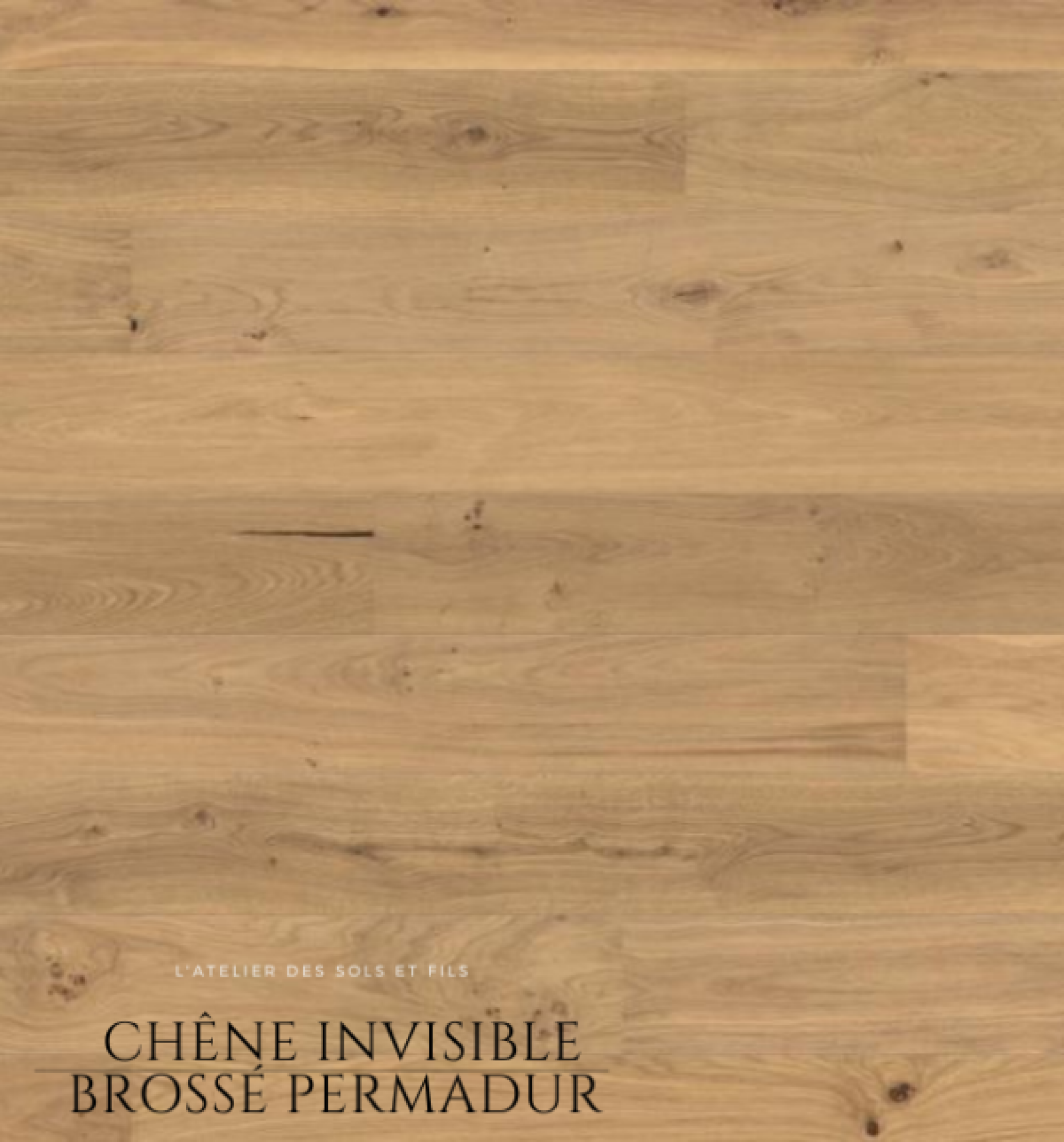 Parquet lame large à l'ancienne – HARO – SÉRIE 2500