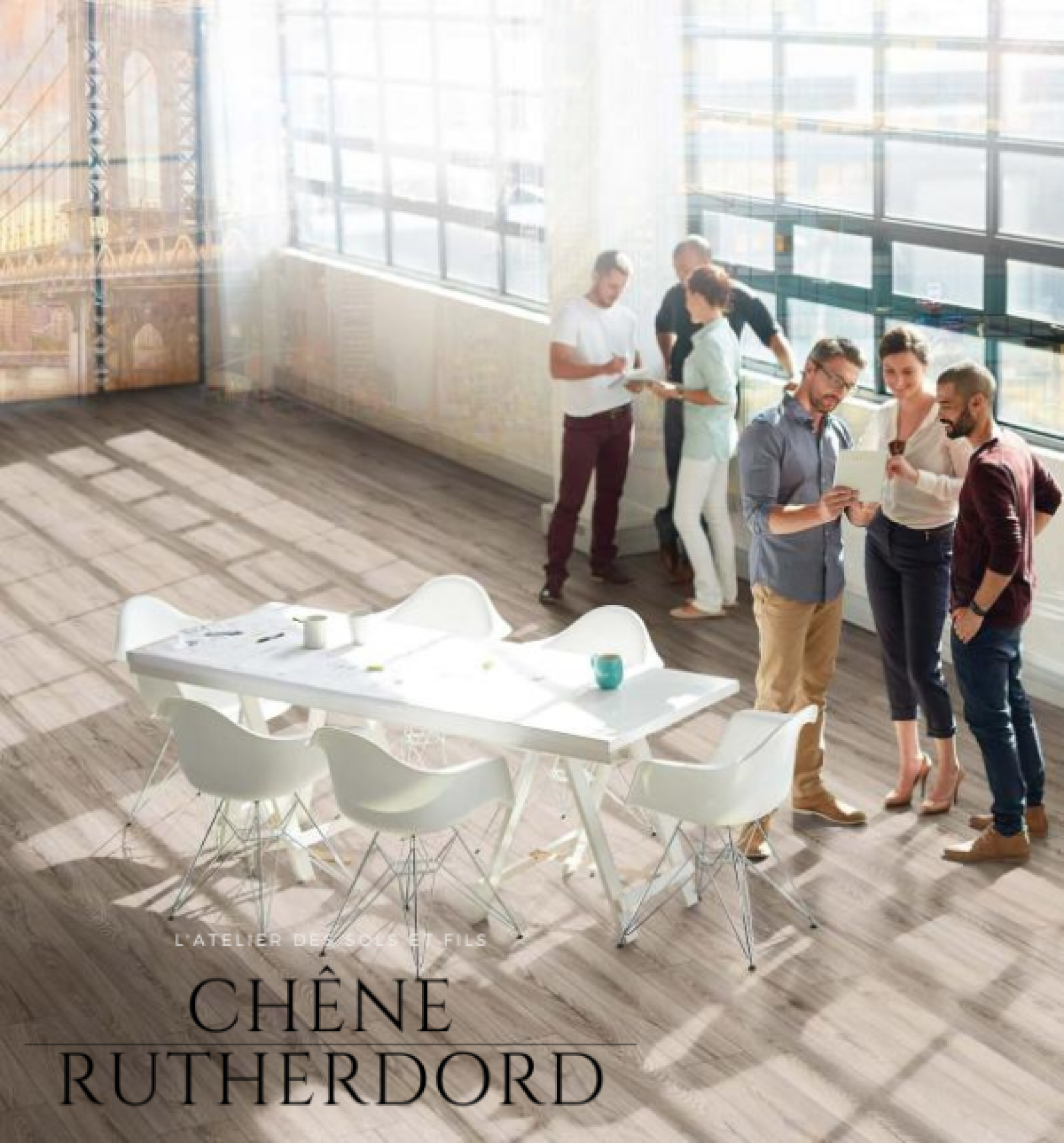 Parquet stratifié 14MM 4 CHANFREINS