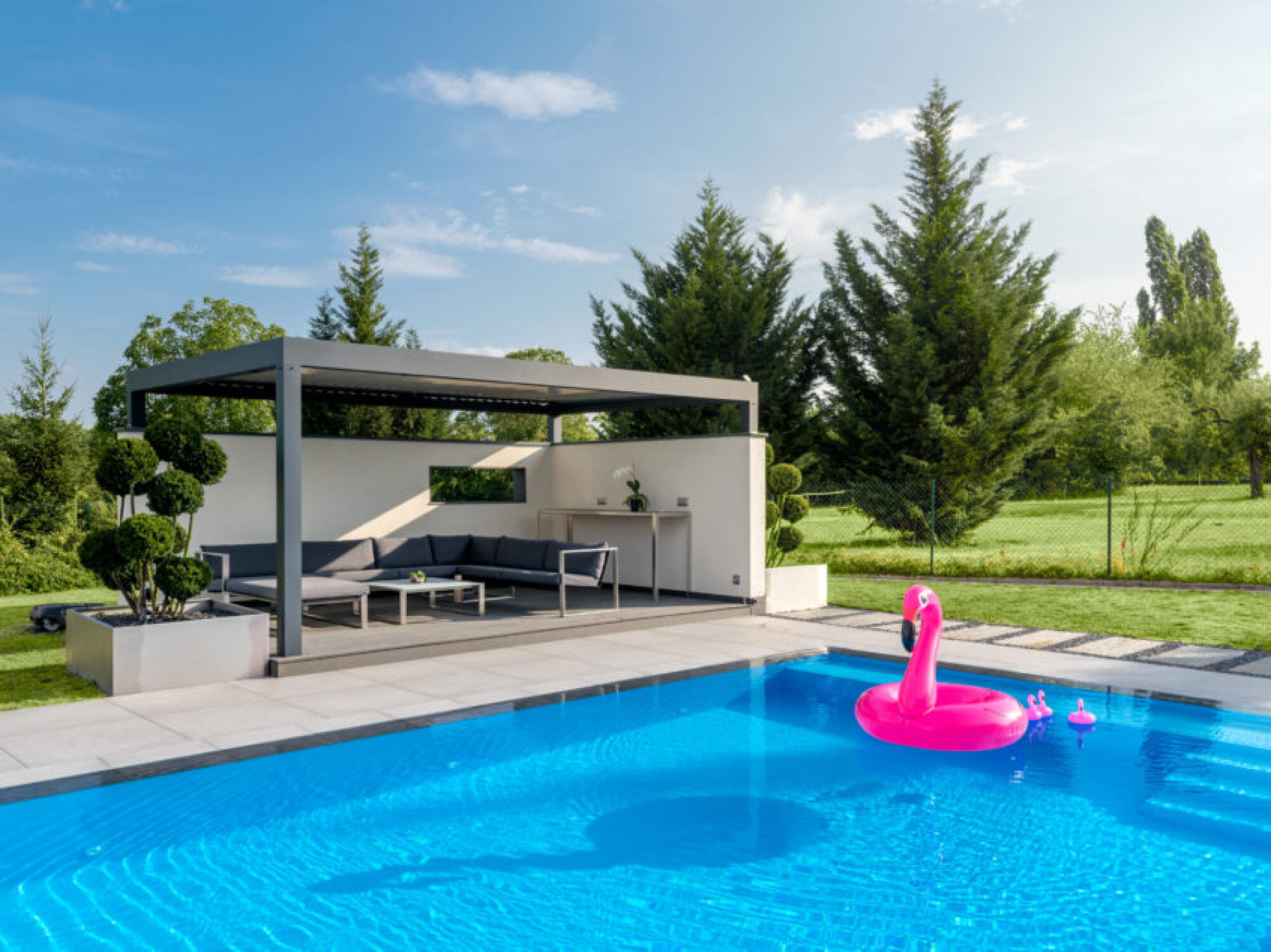 Pergola bioclimatique