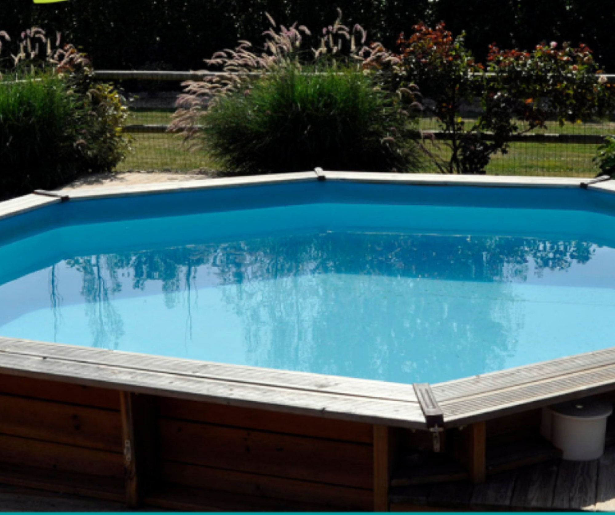 Piscine bois Ø 4.28 X H 1.36 M