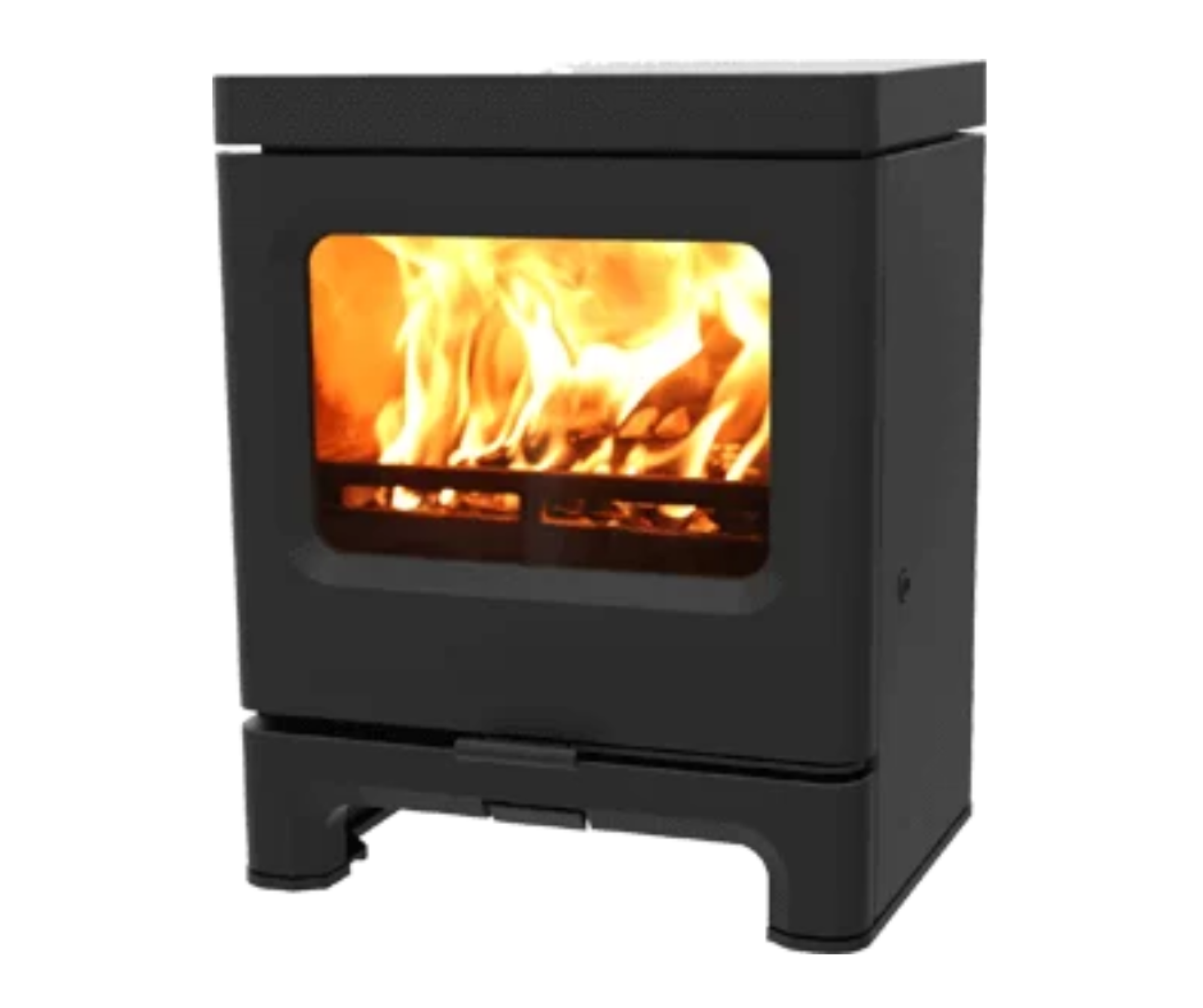 Poêle à bois sur socle bas SKYE 5