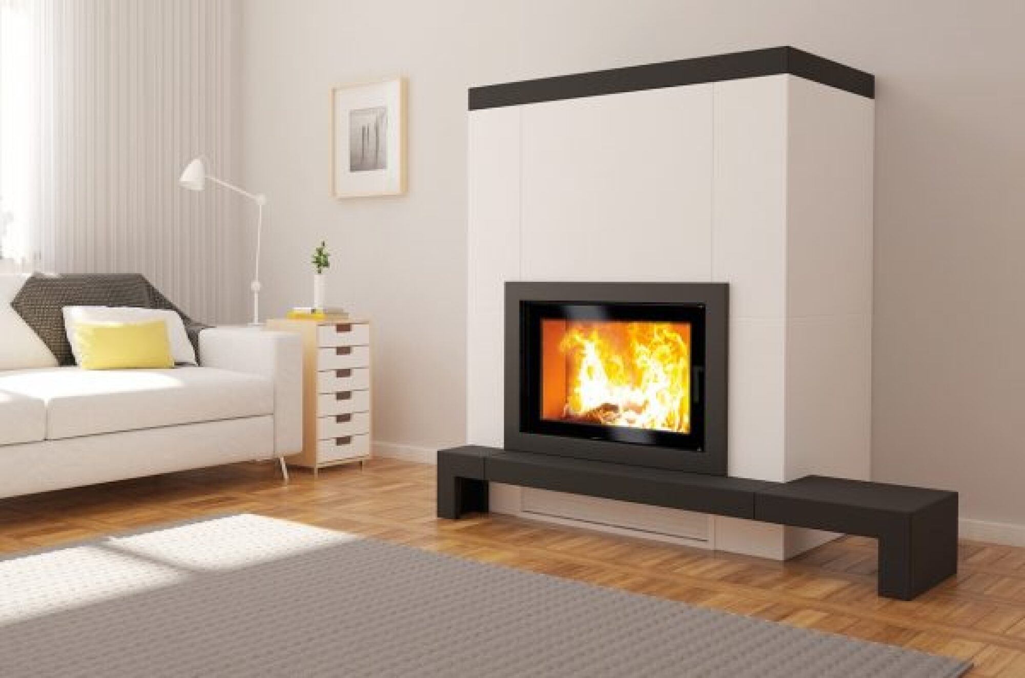 Poêle à bois cheminée CAMINA S 11