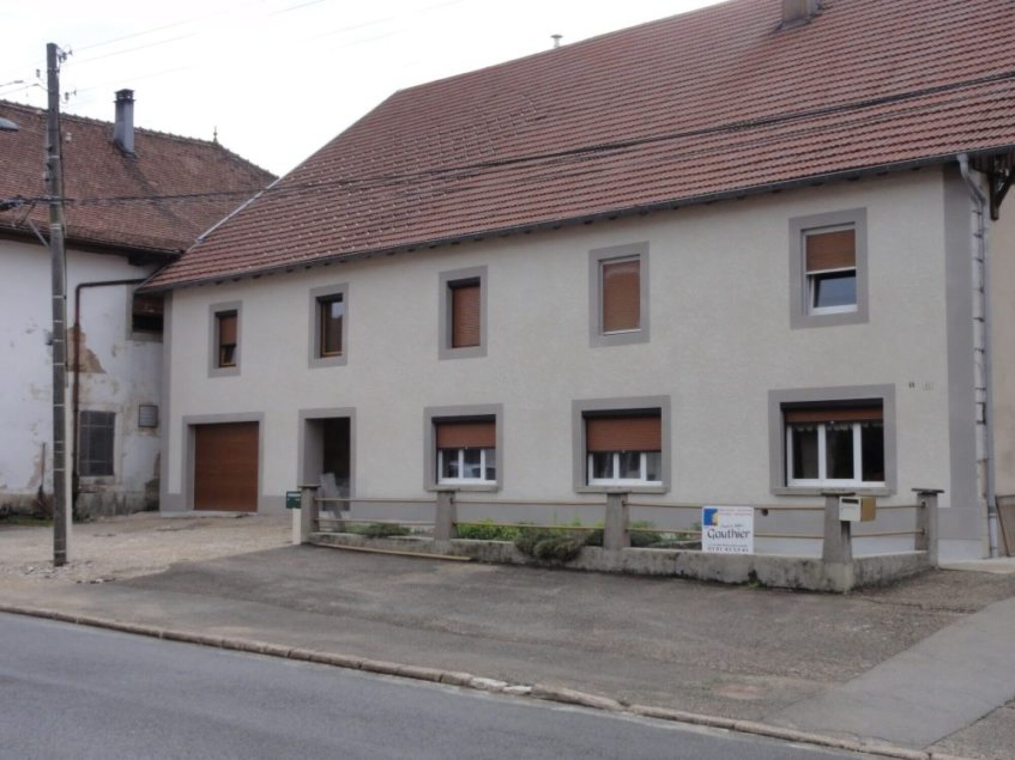 Projet de rénovation, ravalement de façade