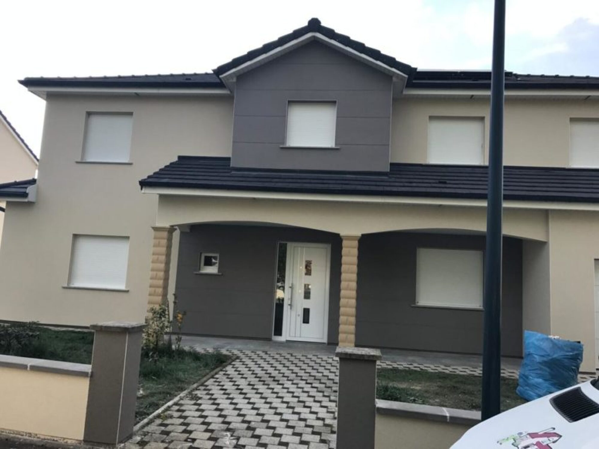 Ravalement façade maison neuve à Fameck