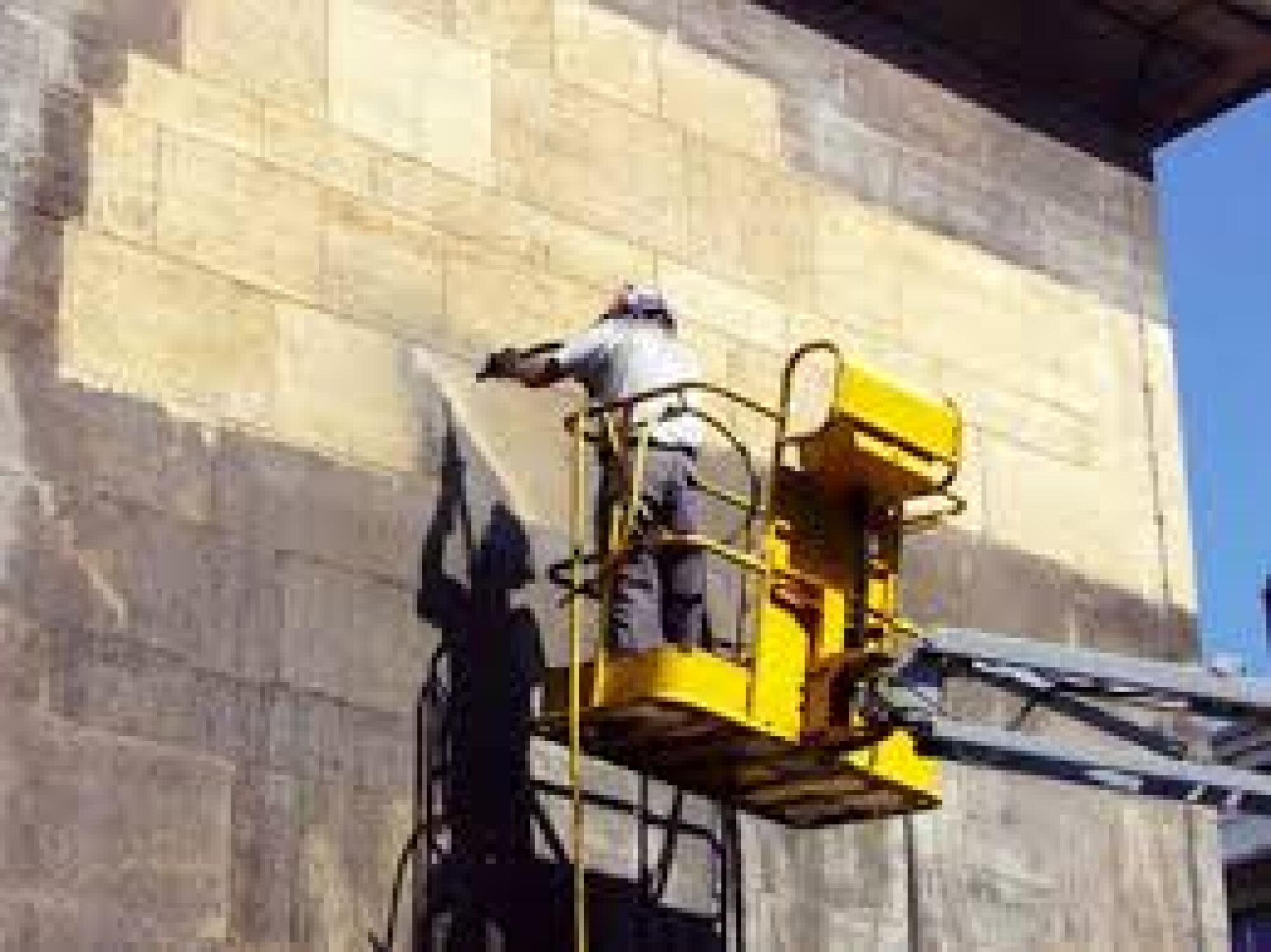 Restauration de pierre et hydro gommage