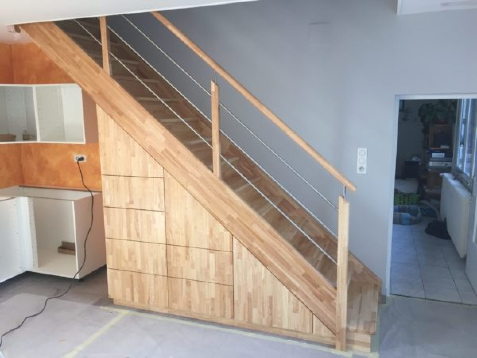 Agencement sous escalier