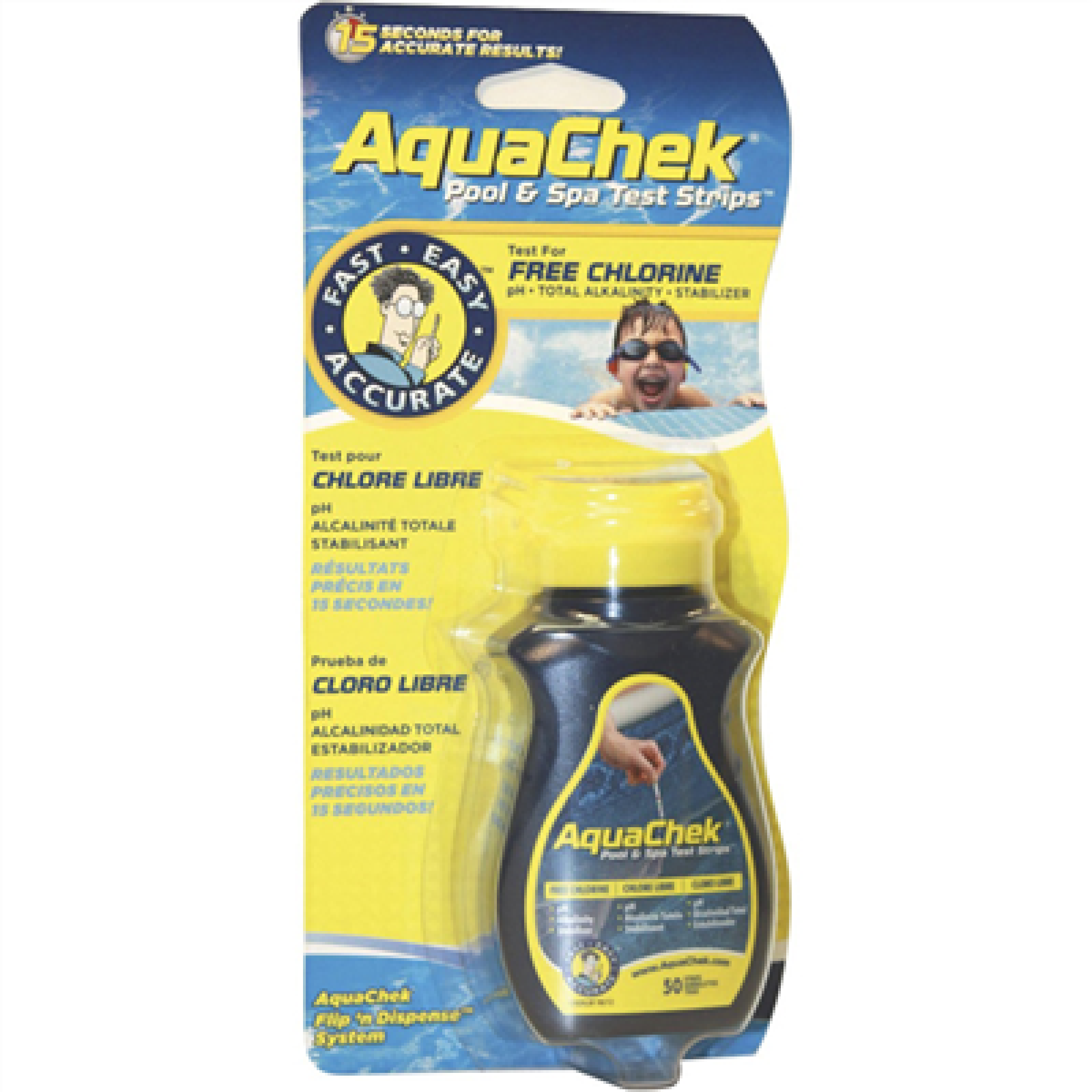 Languettes d'analyse AQUACHECK