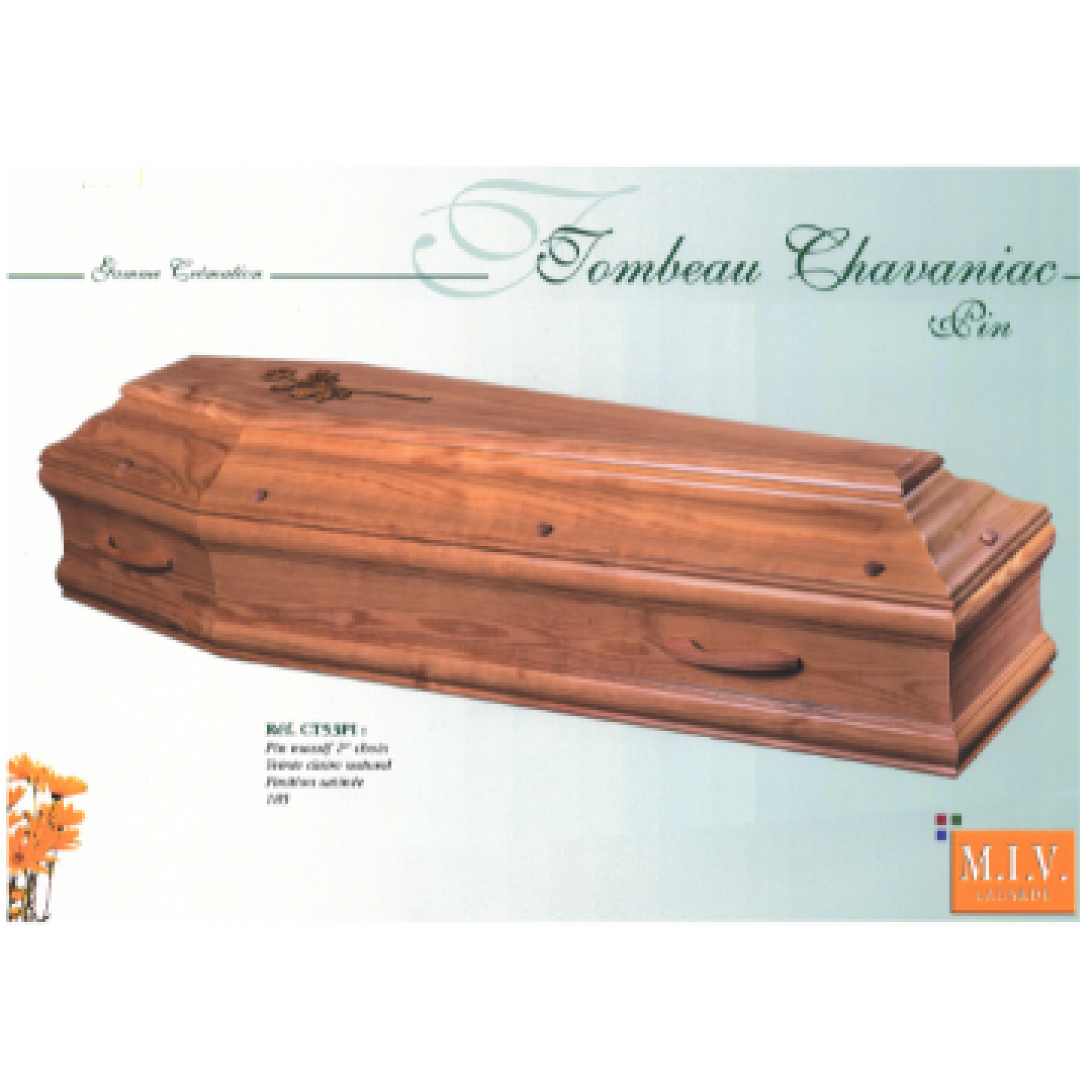 Cercueil Crémation  « CHAVANIAC »