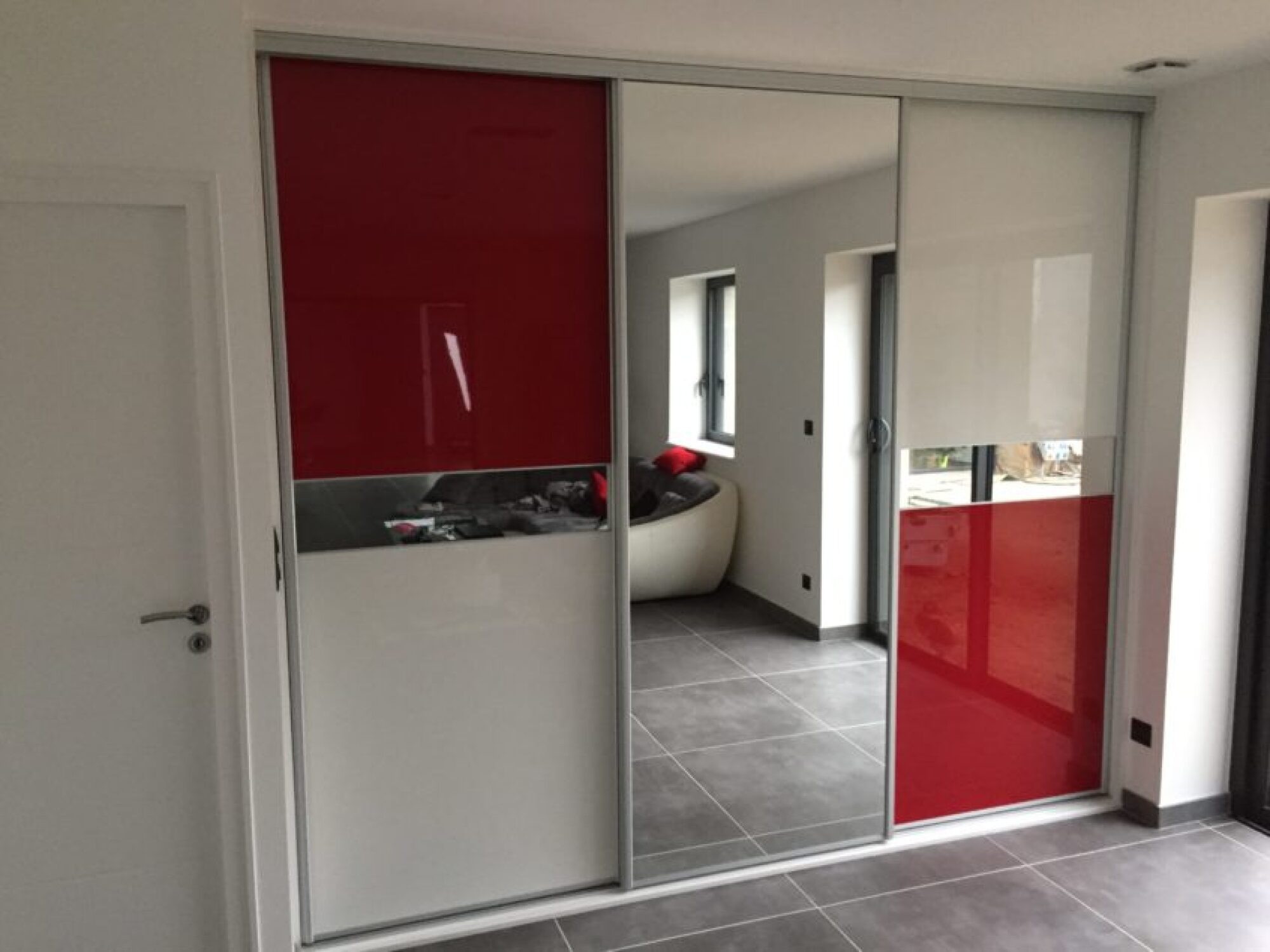 Création de porte intérieur coulissante