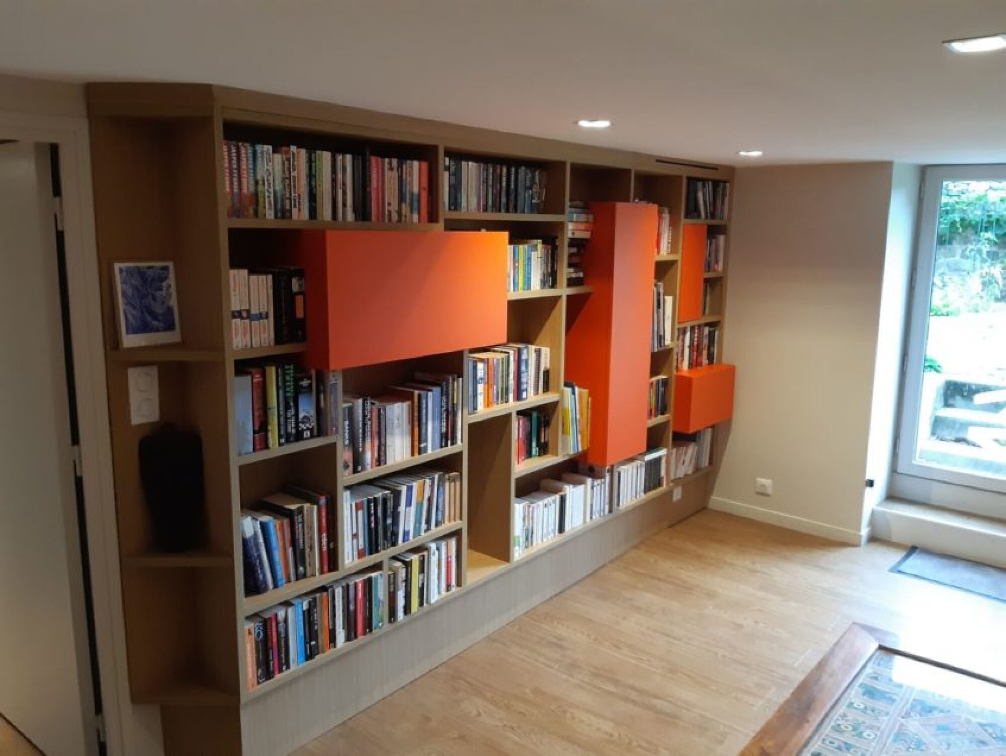 Création, fabrication et installation - Bibliothèques